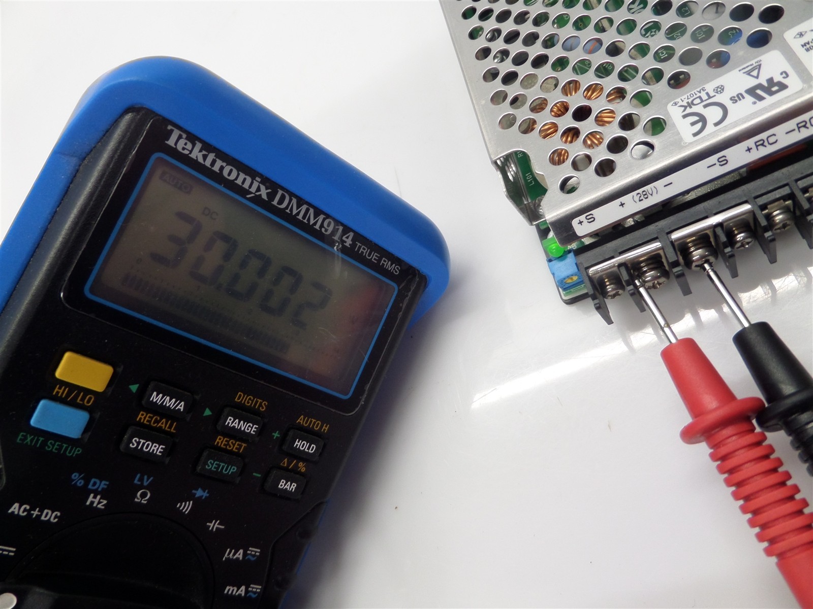 TDK-Lambda RTW28-5.4 KC 28V 5.4A Power Supply 100-240V Input