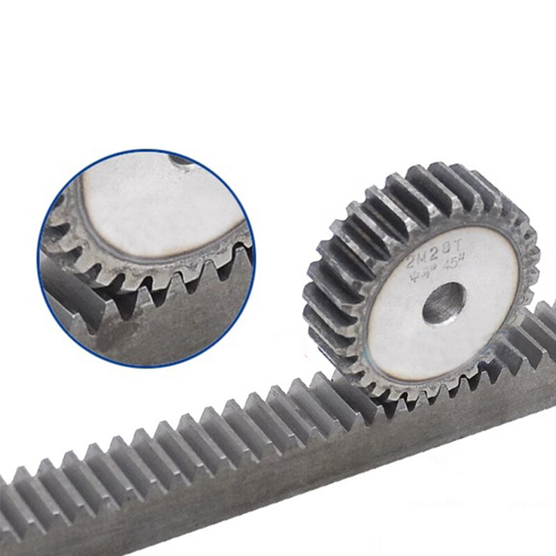 High Quality 2 Mod 10T-127T Tooth Spur Gear 45# Steel Pinion Gear Thickness 20mm