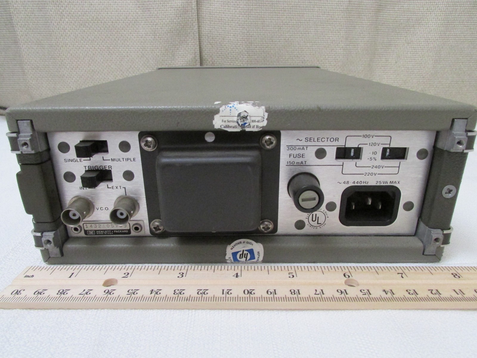 Hewlett Packard 3312A Function Generator Ex-HP Property