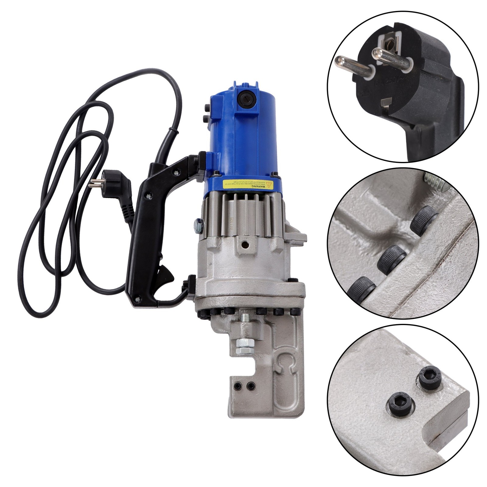 Electric Hydraulic Rebar Cutter RC-22 1350W Motor 7/8″ Cutting Range with Case