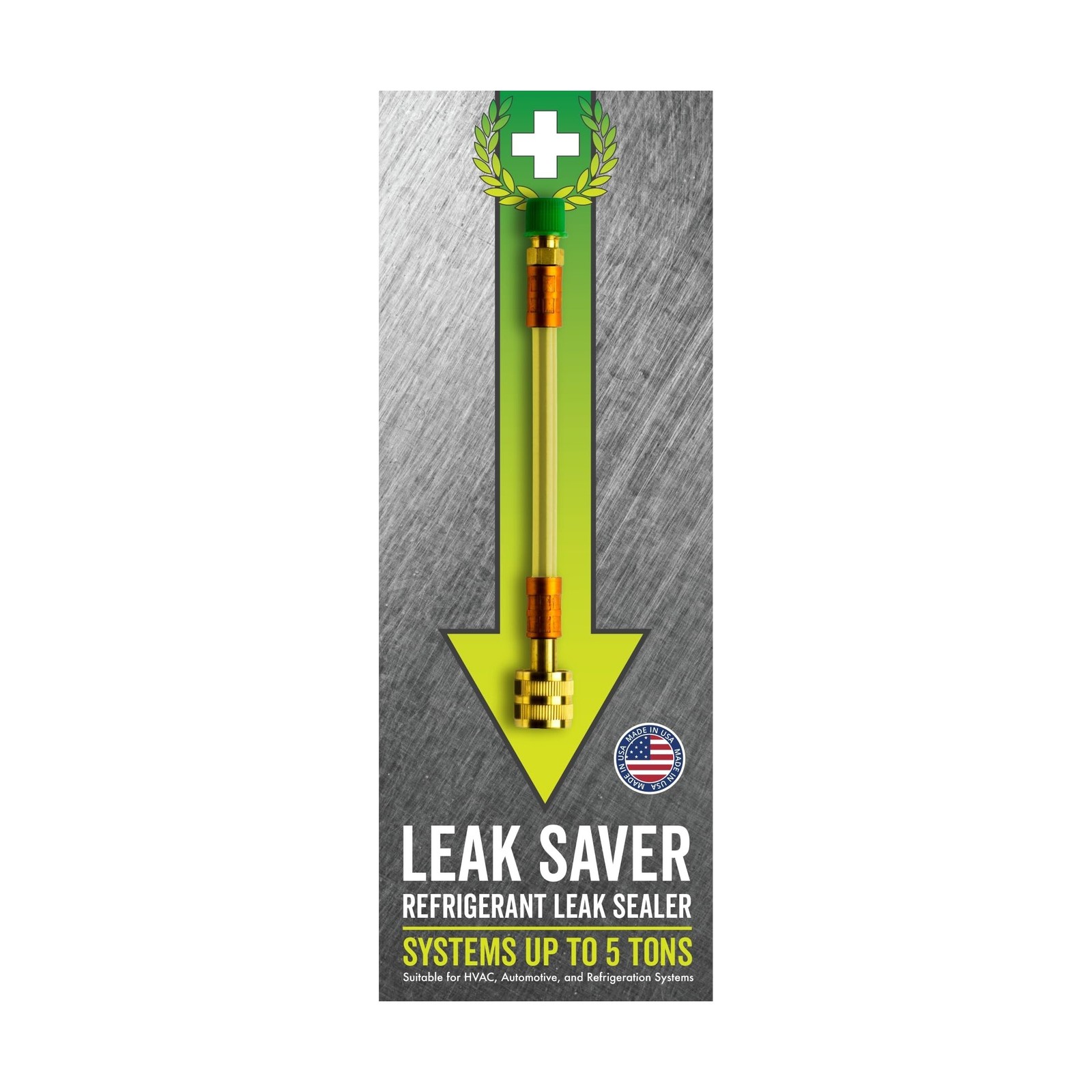 Leak Saver Direct Inject AC Leak Sealer | AC Stop Leak for Most HVA… Fast Ship