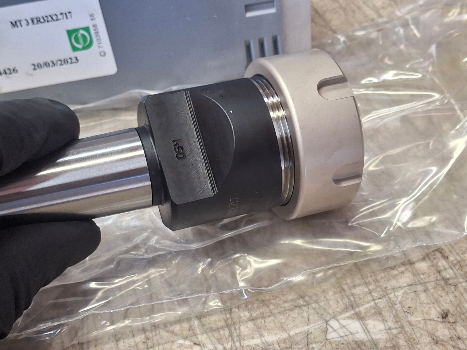 Iscar 4501813 ER32 Collet Chuck Holder MT 3 ER32X2.717 Made in Israel