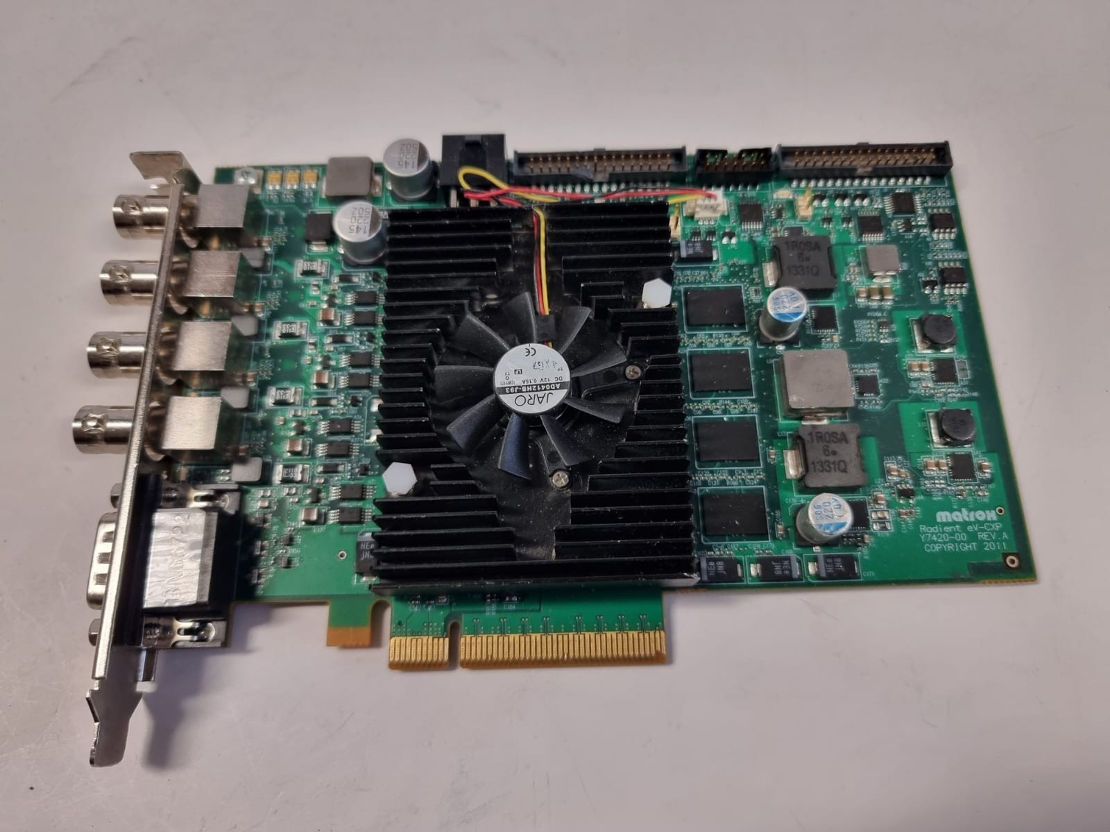 MATROX Radiant eV-CXP Y7420-00 REV A frame grabber