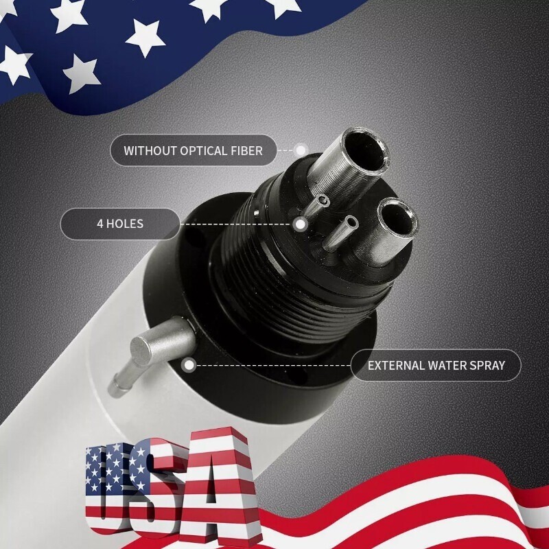 AZ Dental E-generator LED Fiber High Speed/Slow Low Speed Handpiece 4Hole/2Hole