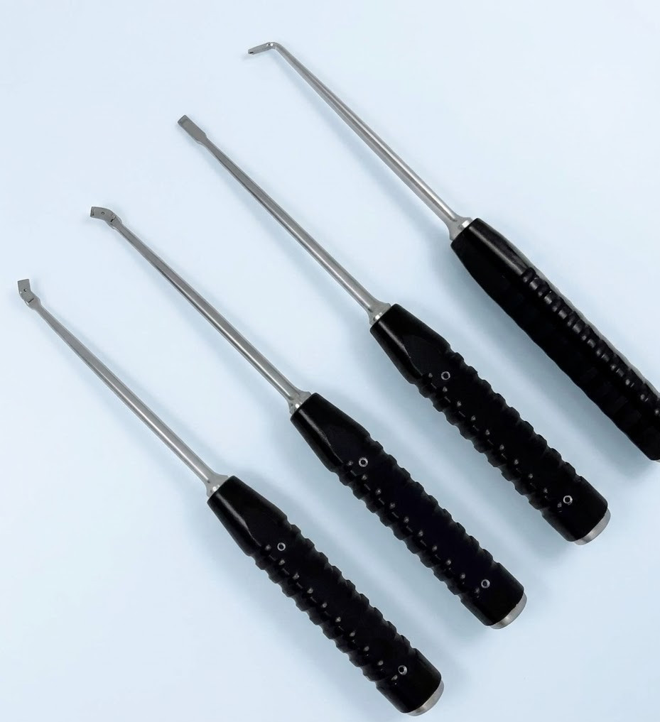 Orthopedic Spine Surgery UBE Endoscopic Instrument Set – 4 Pc Professional Kit