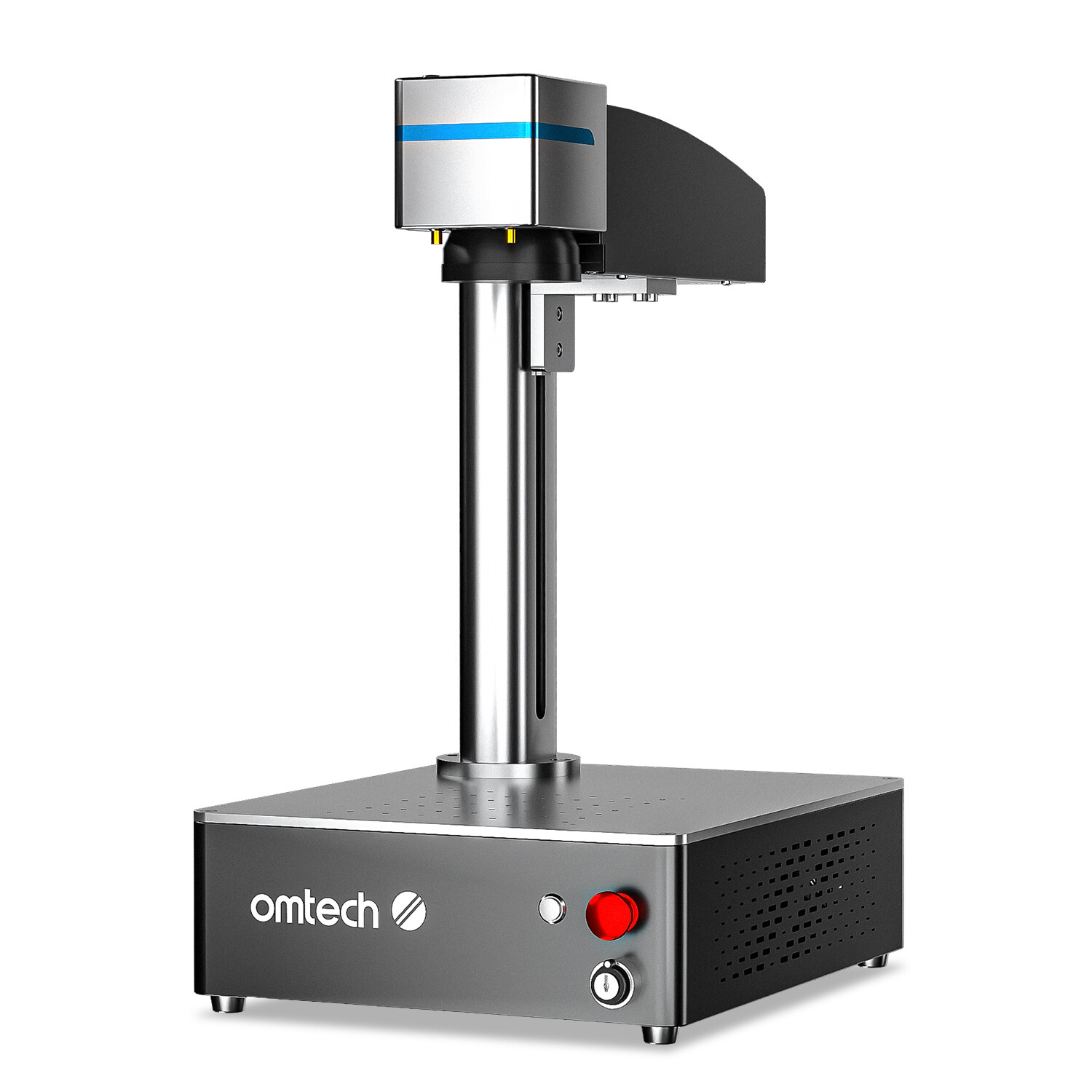OMTech 30W Intergrated Fiber Laser Marker 5.9×5.9in. -Galvo Compact 30 – Used