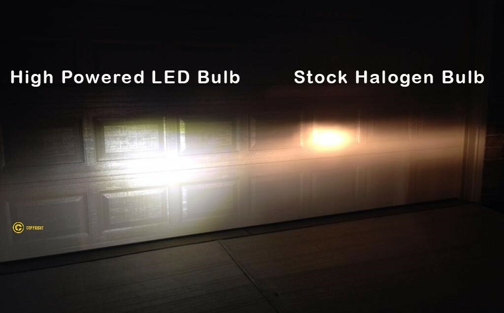 2 Bright LED light bulbs for Kubota L1500 L2000 L2200 12v 35/35w headlights bulb