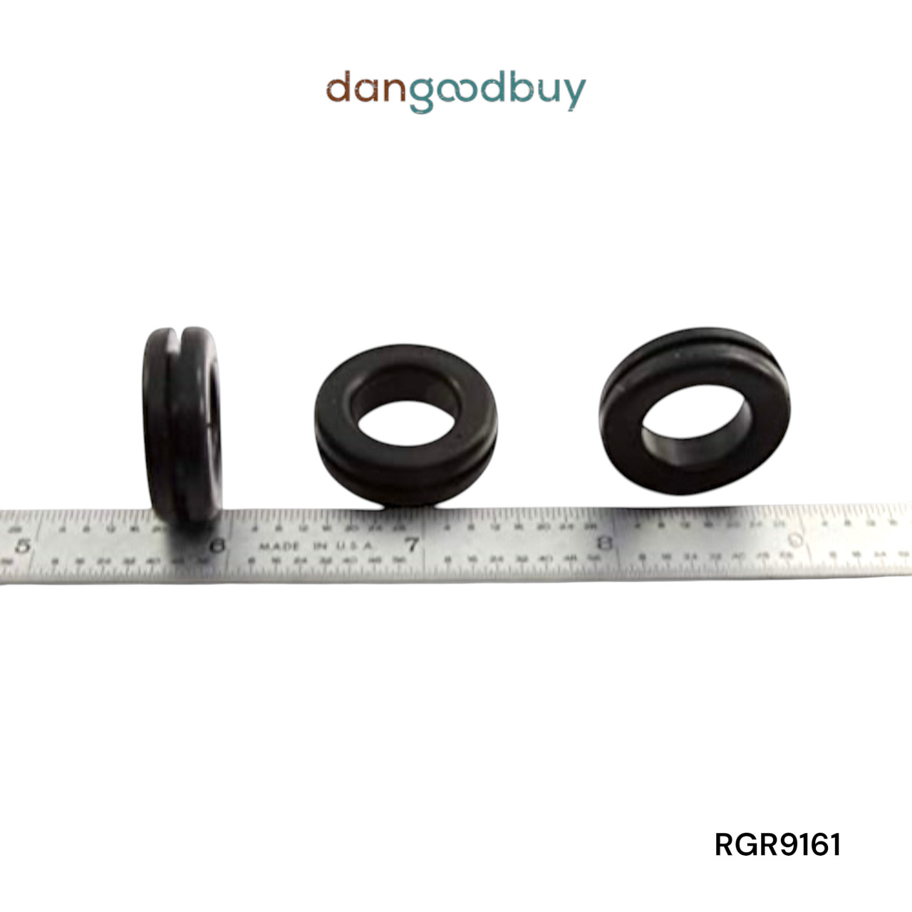 Rubber Grommet to fit 3/4″ Hole 1/16″ Thick Panel – 9/16″ Inner Diameter
