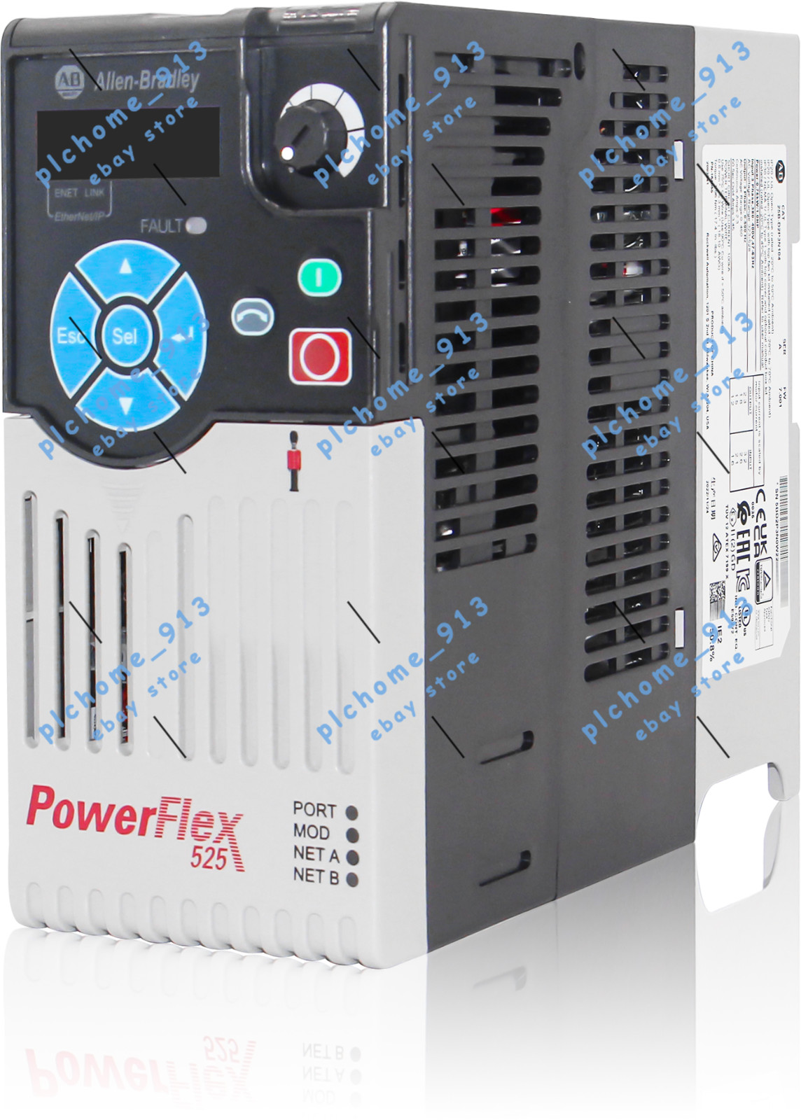New Allen-Bradley 25B-D1P4N104 PowerFlex 525 0.4kW (0.5Hp) AC Drive