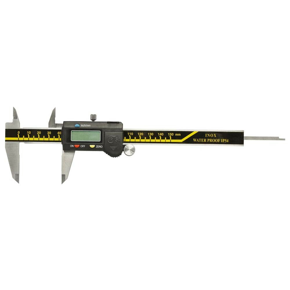 6” IP54 150mm Digital Caliper 0-25mm Micrometer COMBO INOX Waterproof