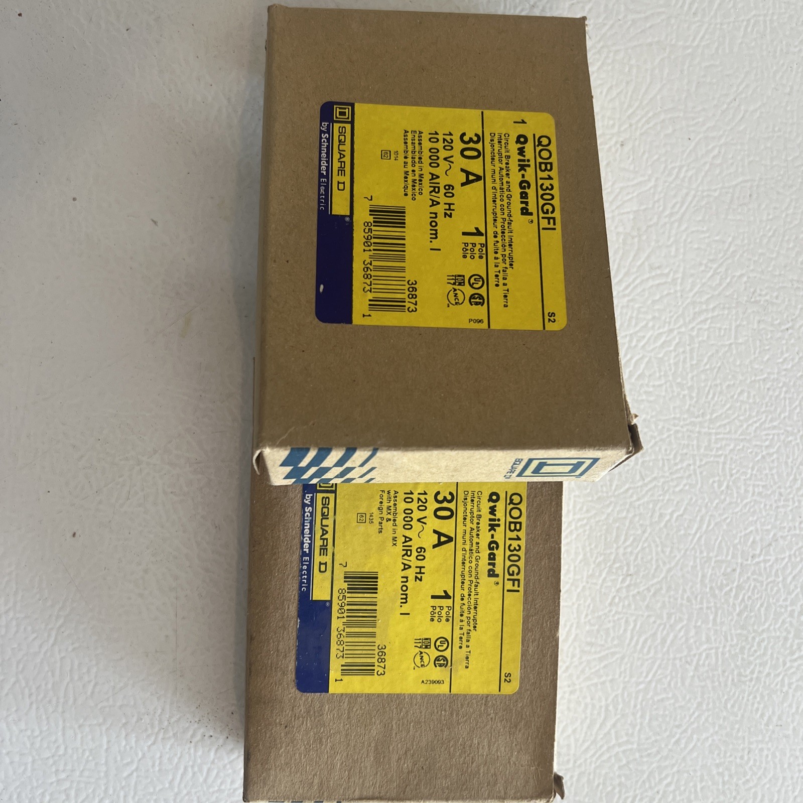 Square D QOB 30 amp GFI breaker