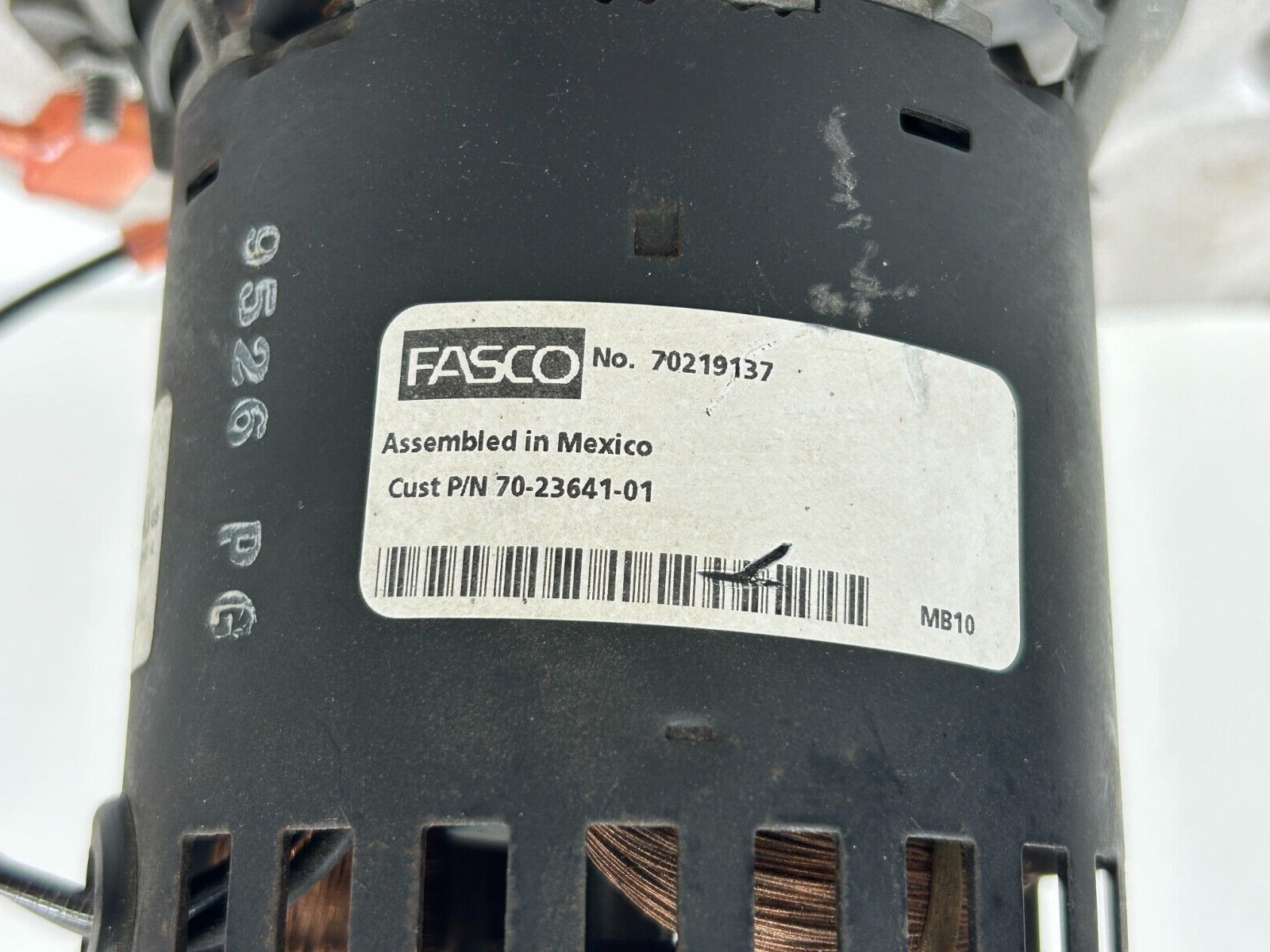 FASCO 7021-9137 Draft Inducer Blower Motor 70-23641-01 208-230V used tested #L01