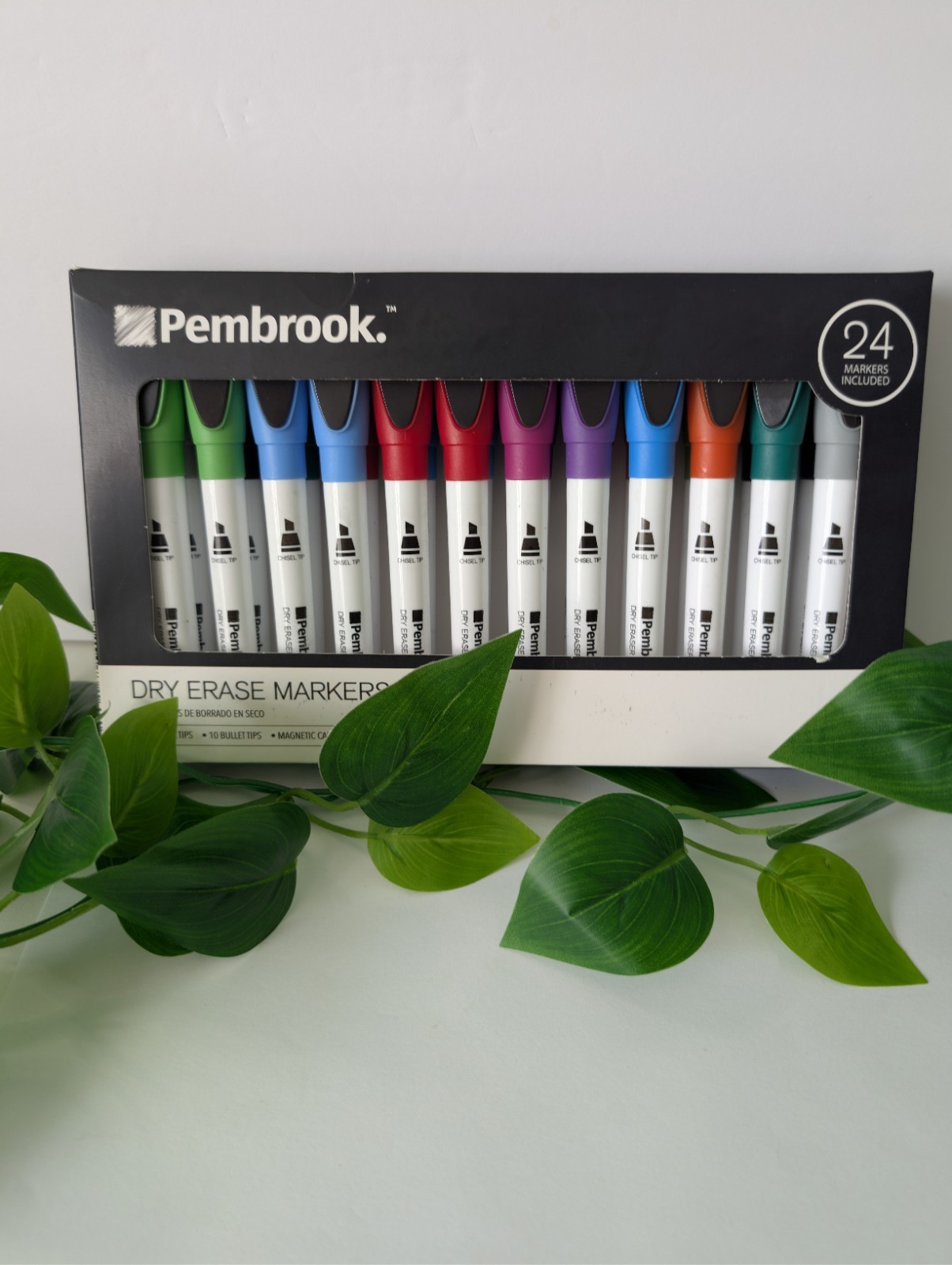 Pembrook Dry Erase Markers Chisel Tips