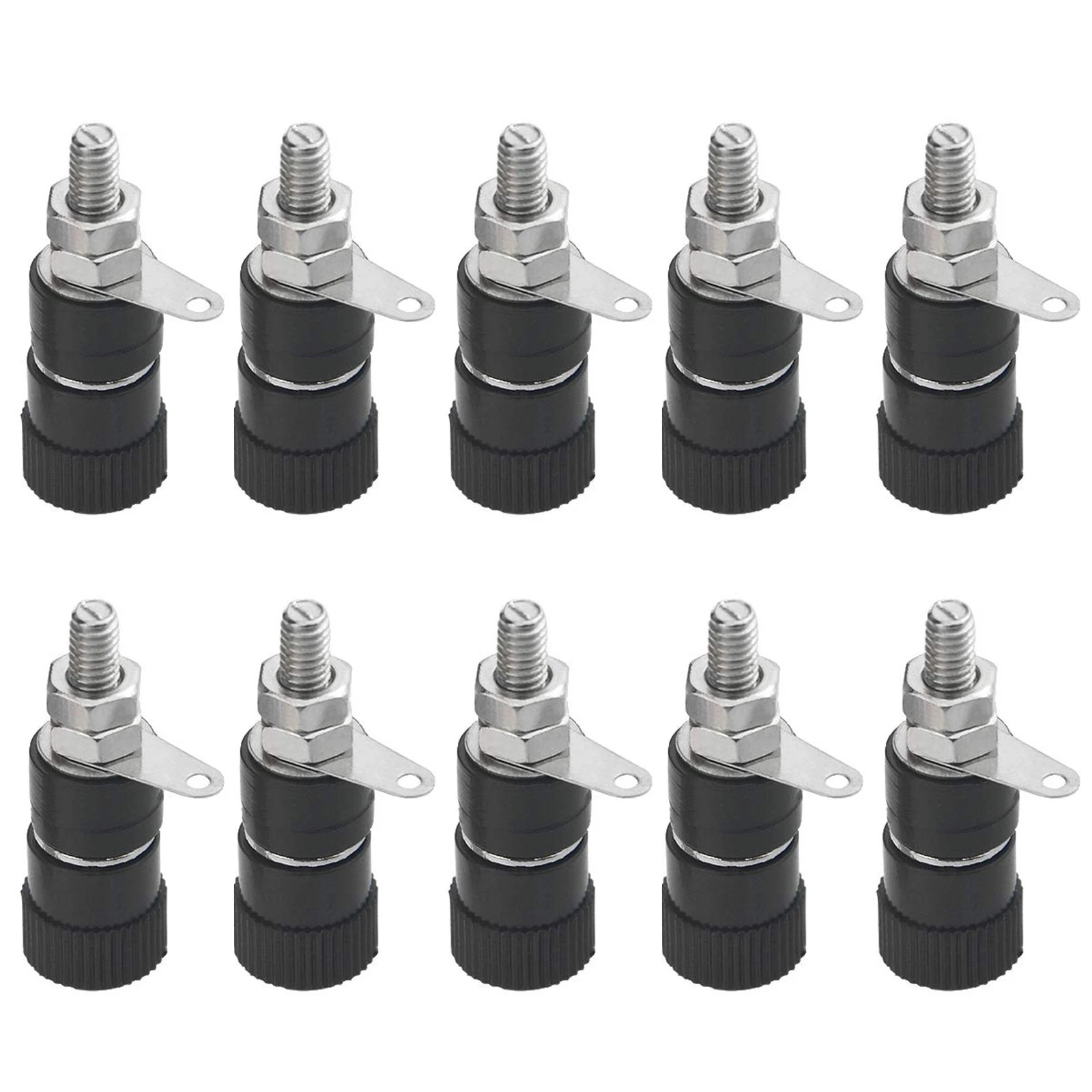 10/30 PCS Binding Posts Terminals 4mm Banana Plug Socket 4mm Terminal Connector