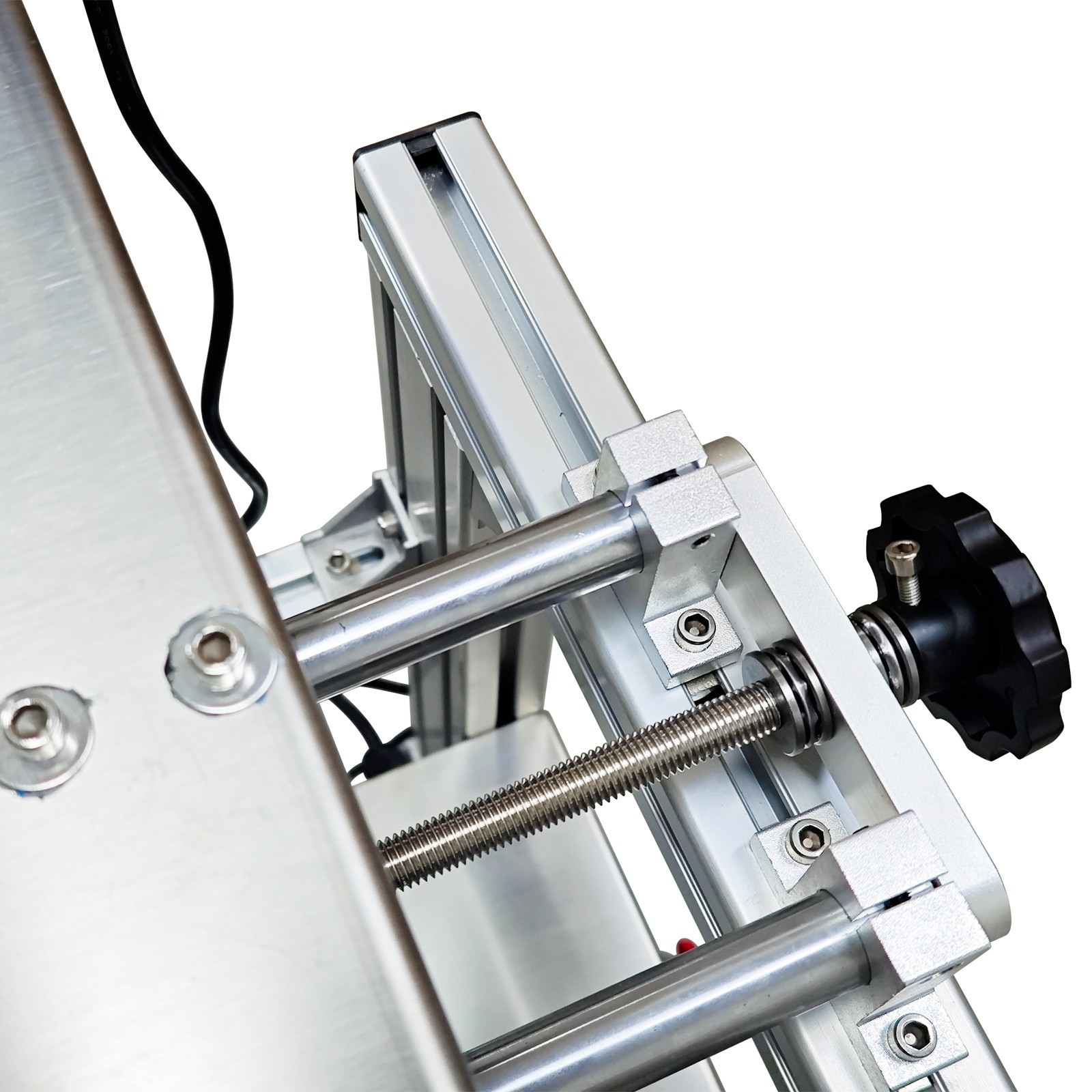 0.39″–6.69″Auto Bottle Clamping Conveying Machine Bottle Transport Conveyor 110V