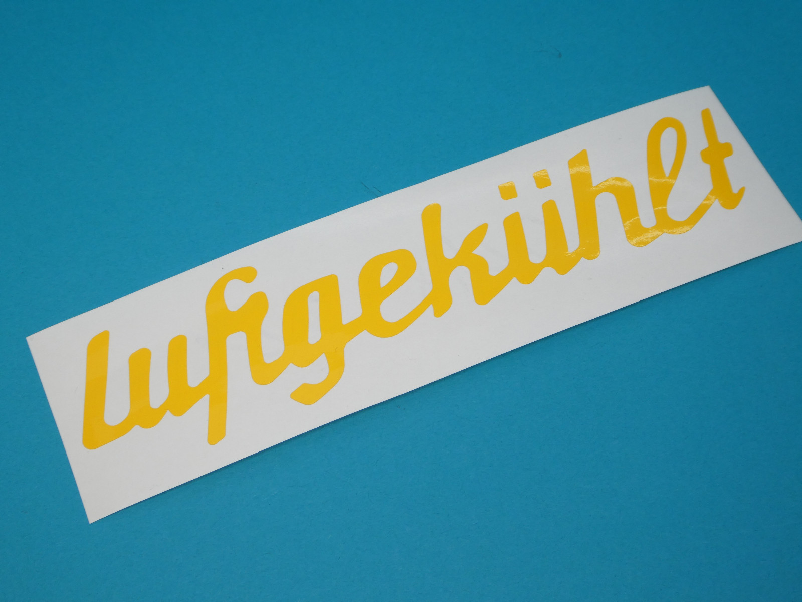 Deutz *air-cooled* F1 F2 L612 D15 D25 D30 L514 sticker sticker yellow *Deutz*
