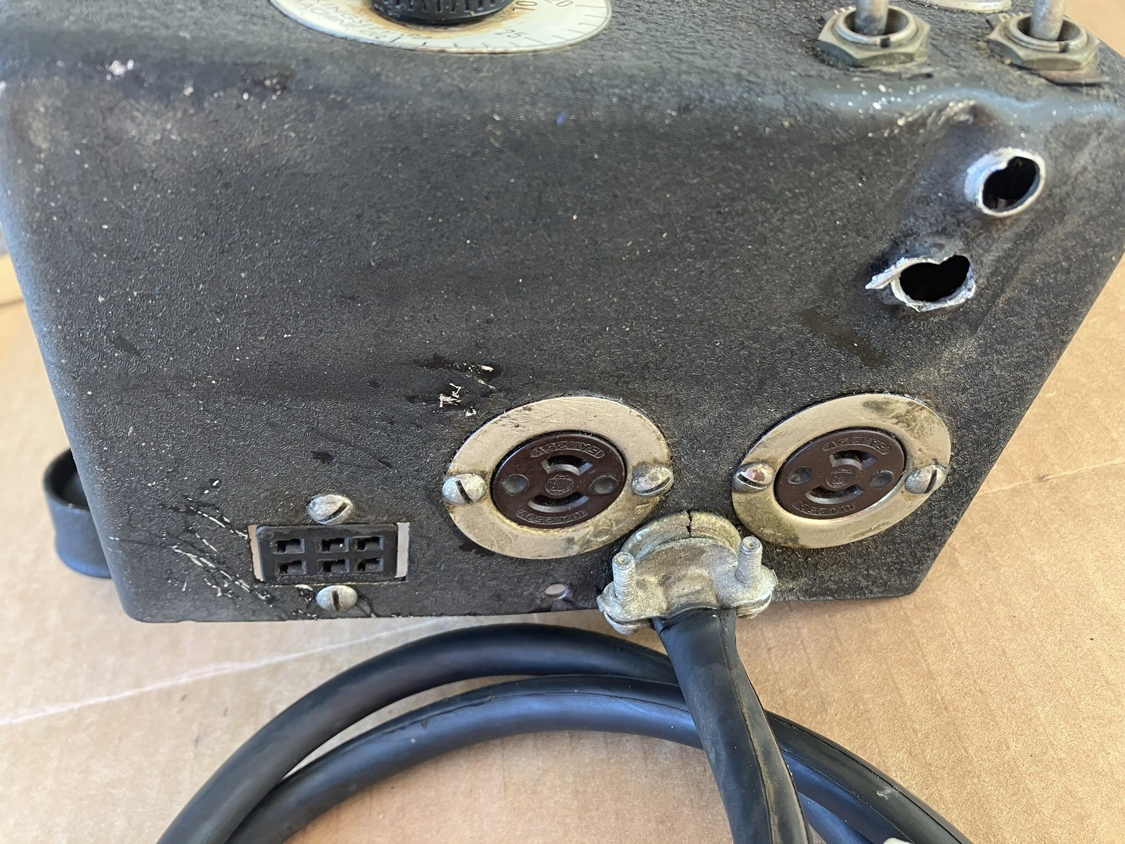 Control Unit From A Kingsley Pneumatic Hot Stamp Foil Machine