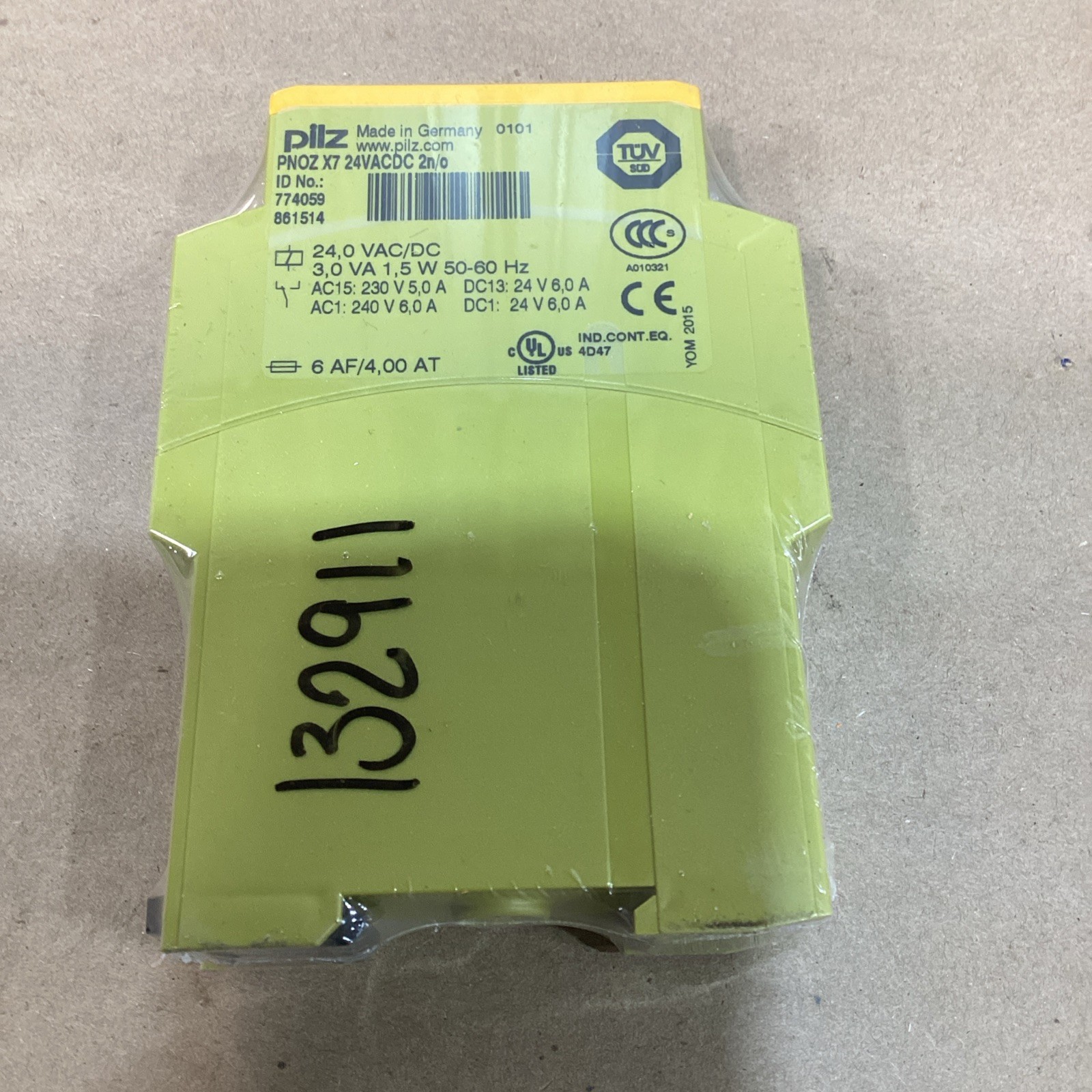 Pilz PNOZ X7 24VACDC 2N/O Safety Relay 24v-ac/dc