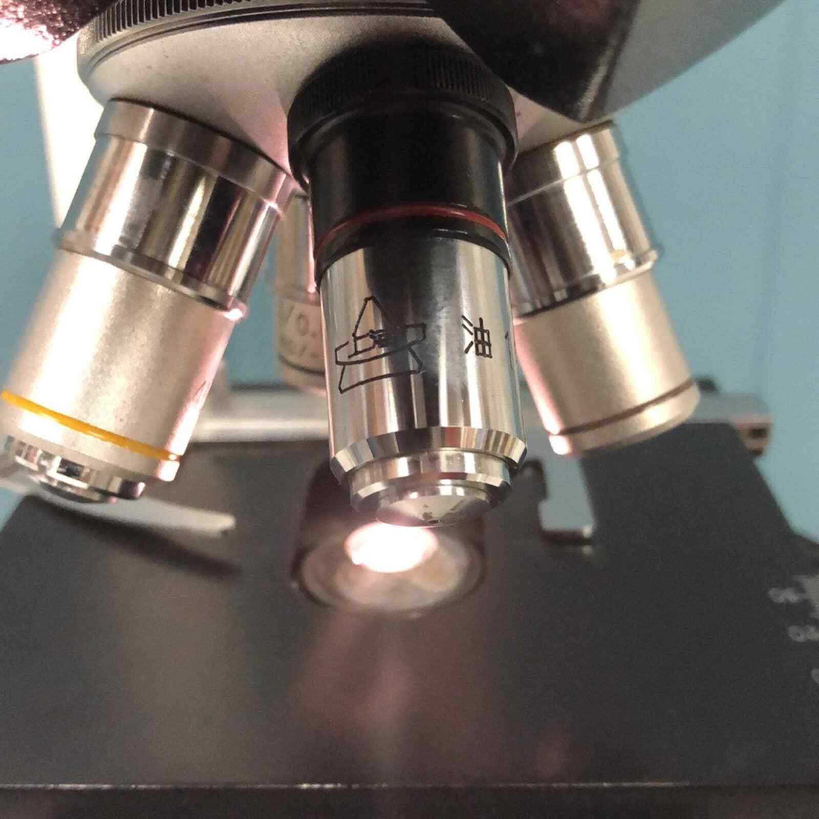 Amerel API MicroGold MICROSCOPE 4X 10X 40X & 100x OBJECTIVES professional