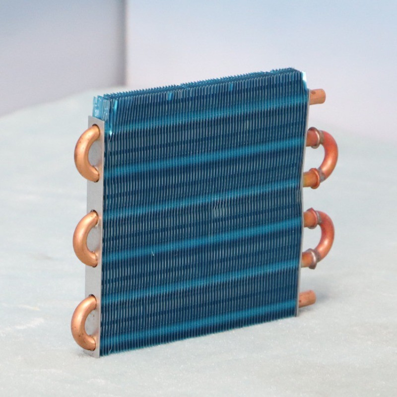 Small Condenser Radiator Aluminum Fin Copper Tube Evaporator for Industrial