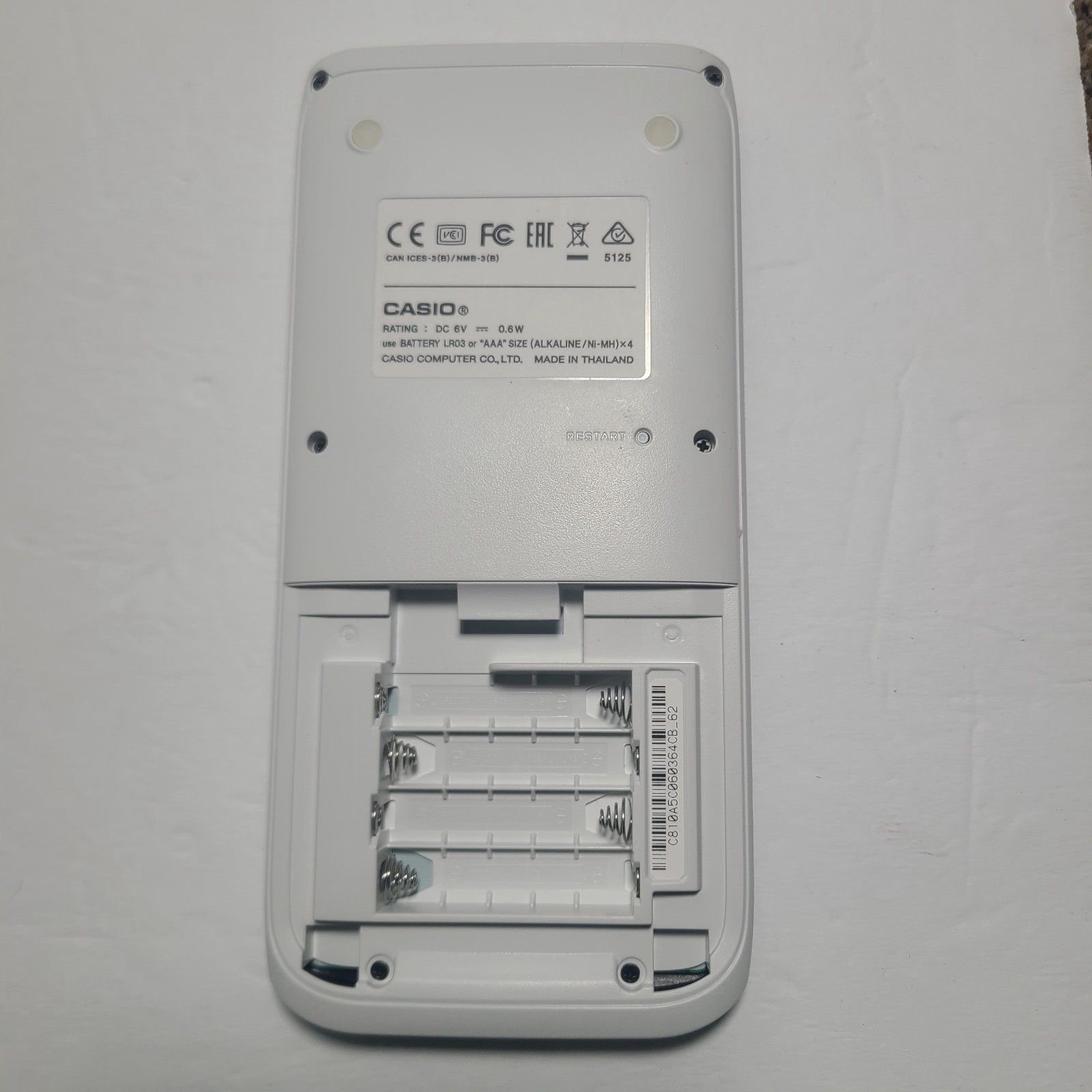 Casio FX-CG50 Color Graphing Calculator Black With Cover