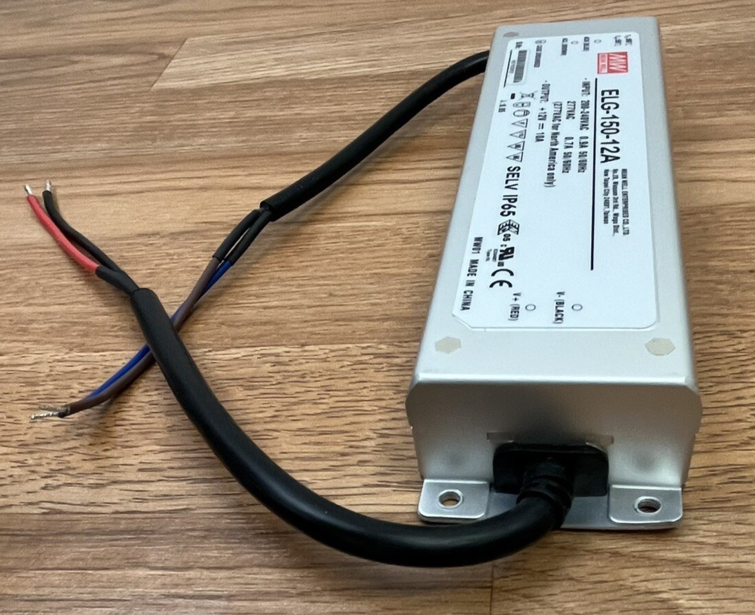 Mean Well ELG-150-12A LED AC-DC Power Supply NEW