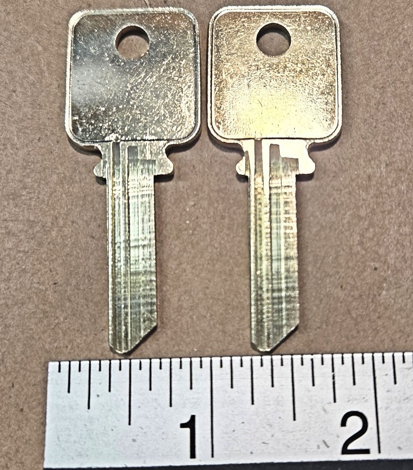 Medeco Patriot generic uncut blank key blanks – qty. 2 for 1 price – New