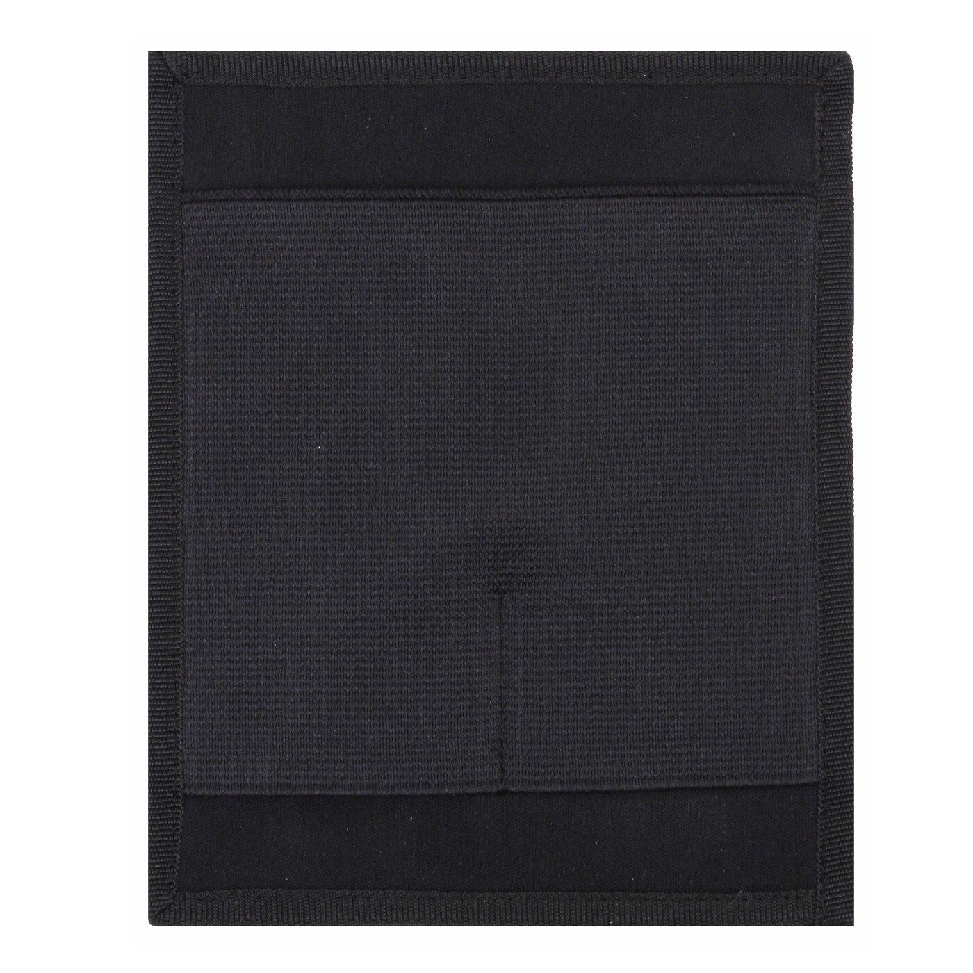Black Padded Concealed Carry Pistol Holster with Easy Attach Hook & Loop Panel