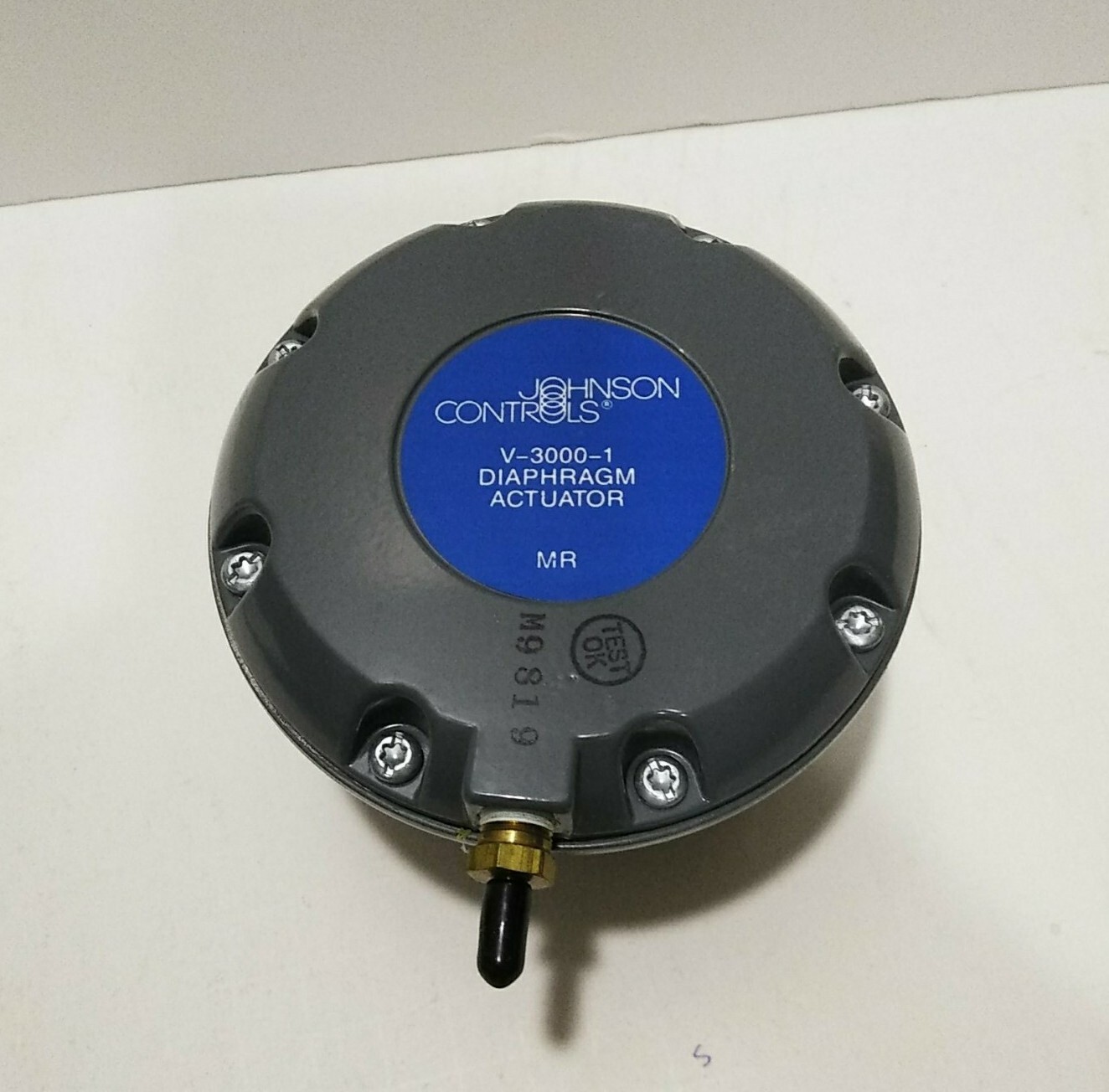 FS Johnson Controls Actuator Valve Pneumatic Exposed Model V-3000-1
