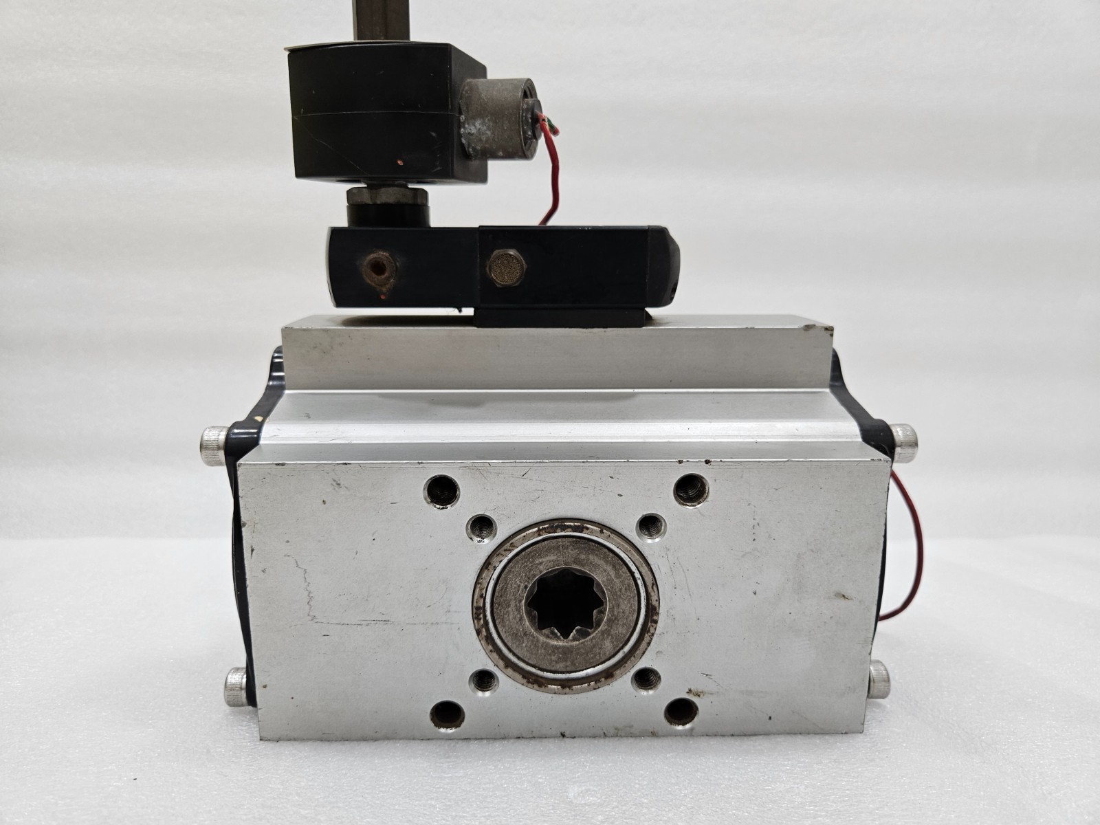 ACTREG PNEUMATIC ACTUATOR MAX PRESSURE 8 BAR WITH ASCO 8551B401 M0 VALVE