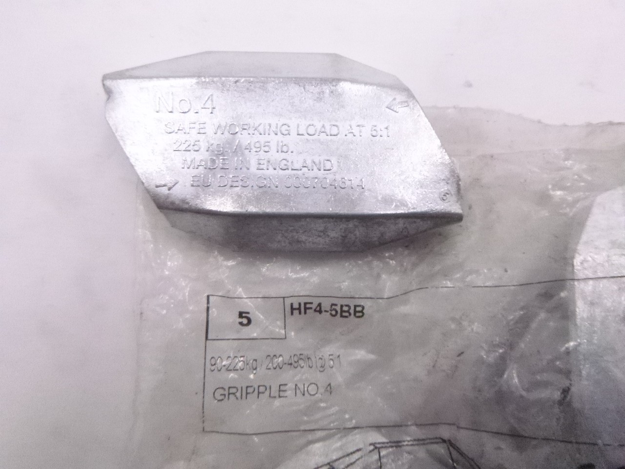 5 Pack Gripple Galvanized Cable Lock Holders HF4-5BB