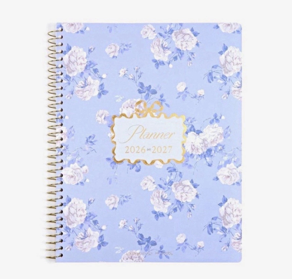 Love Shack Fancy X Target Planner 2026-2027 Whisper Blue