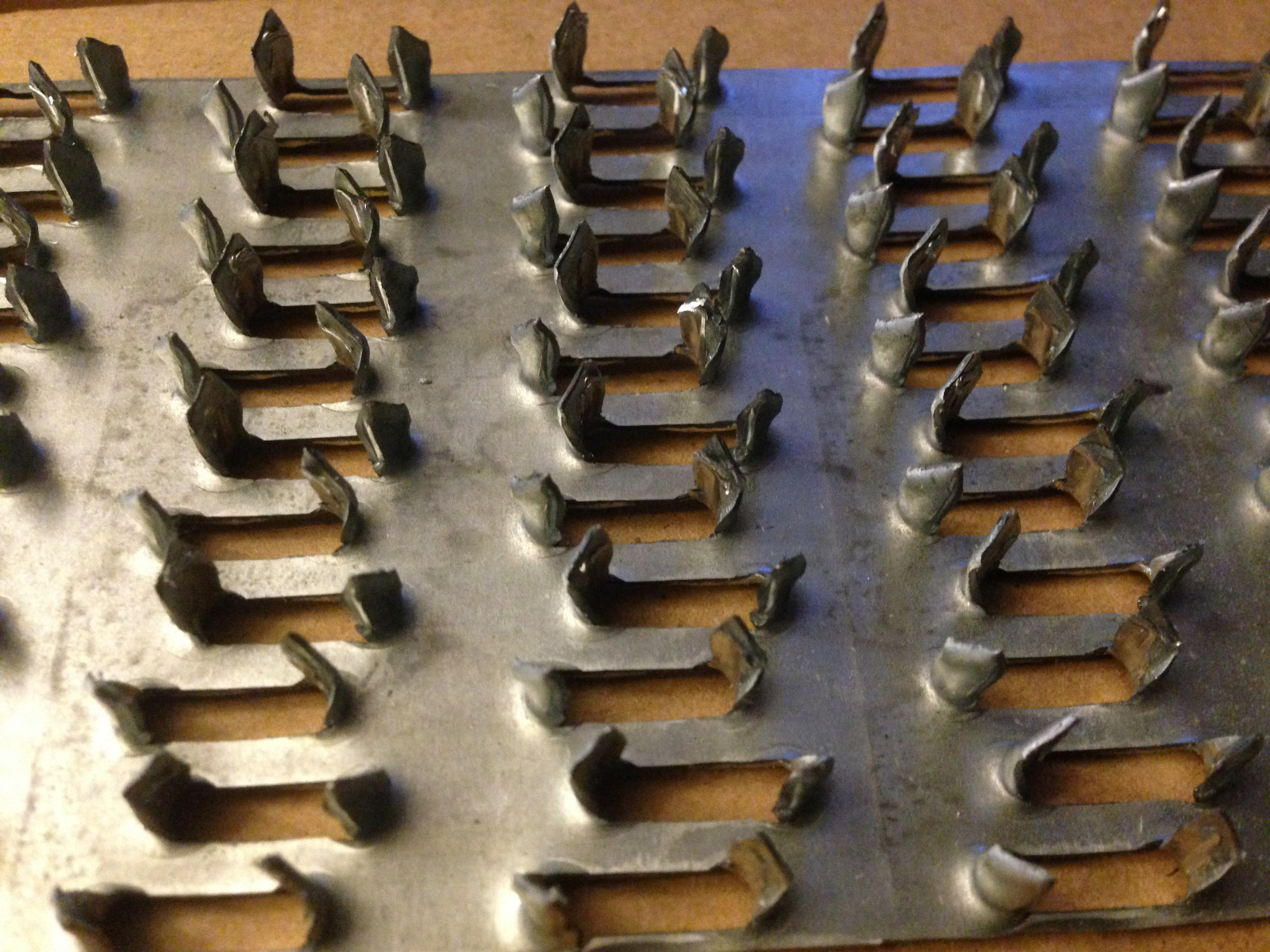 50 QTY 6″ x 8″ Truss Plate – Mending Plate -Structural Plates Zinc nail tooth