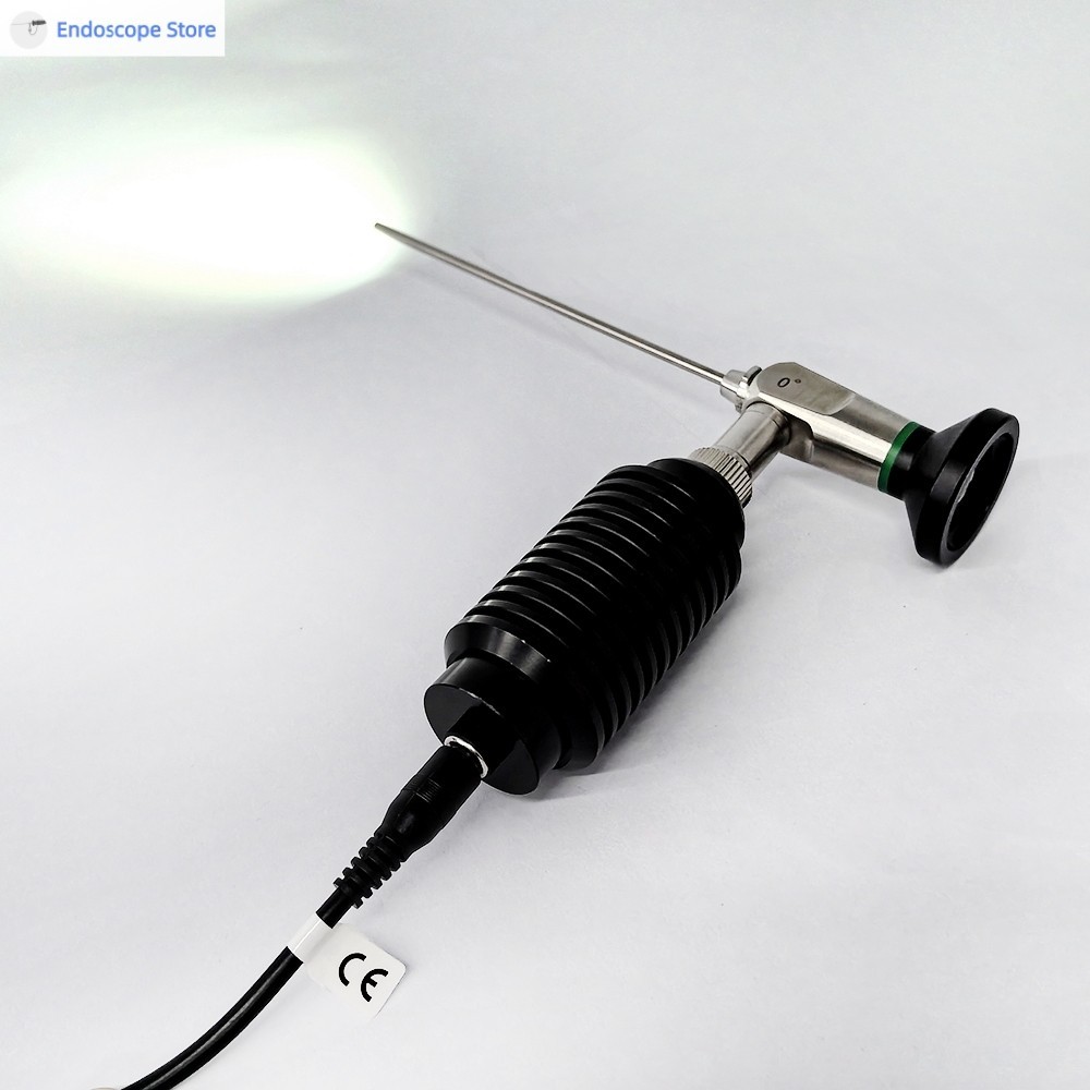 Medical Handheld Endoscope Cold LED 10W Light Source No Battery