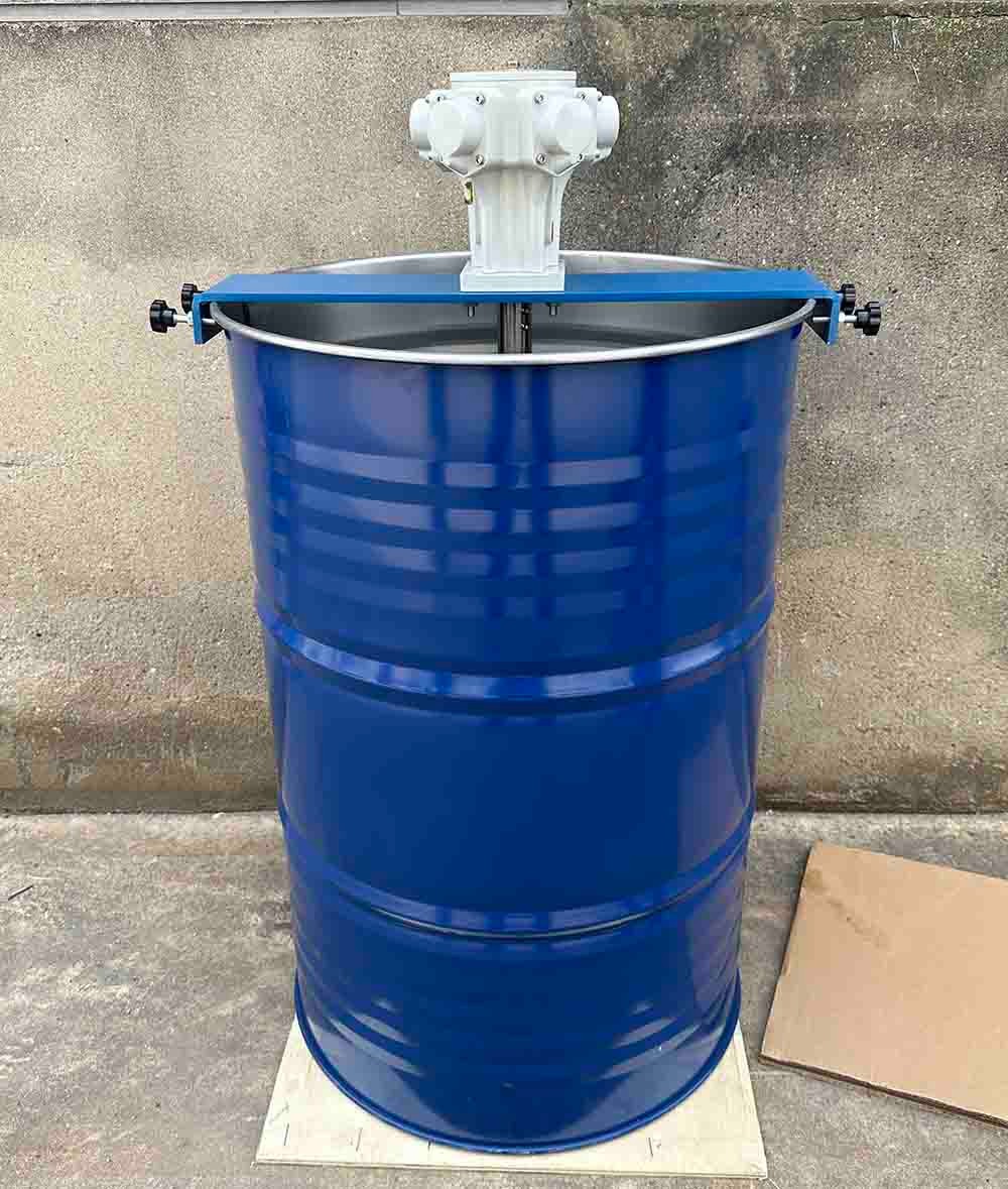 200L/55gallon Drum Paint Mixer Tank Air Agitator 3/4HP for 1-5000mPas viscosity