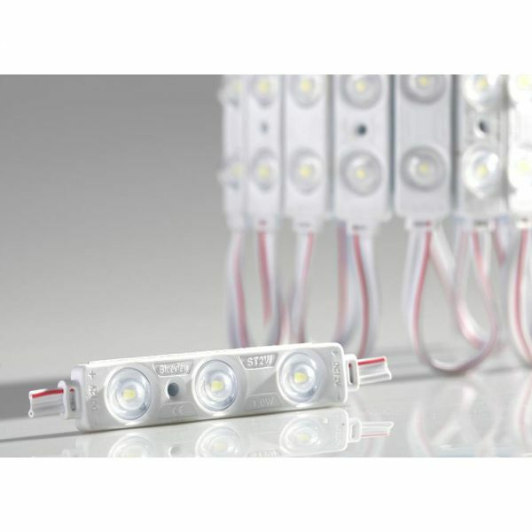 200/pack SMD 2835 116ft Waterproof LED Module 3 LED Chips White, DC12V