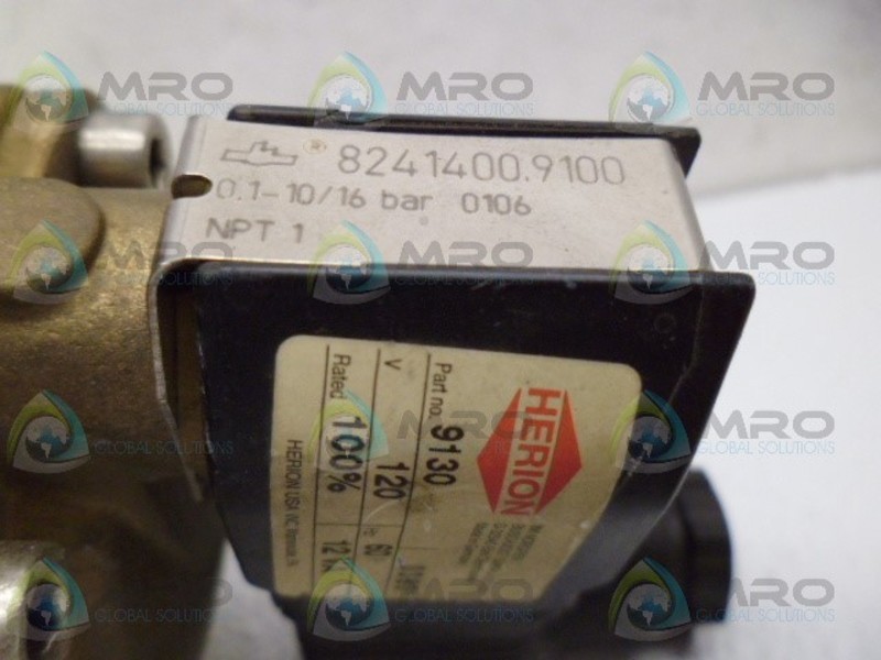 HERION 8241400.9100 VALVE NSNP