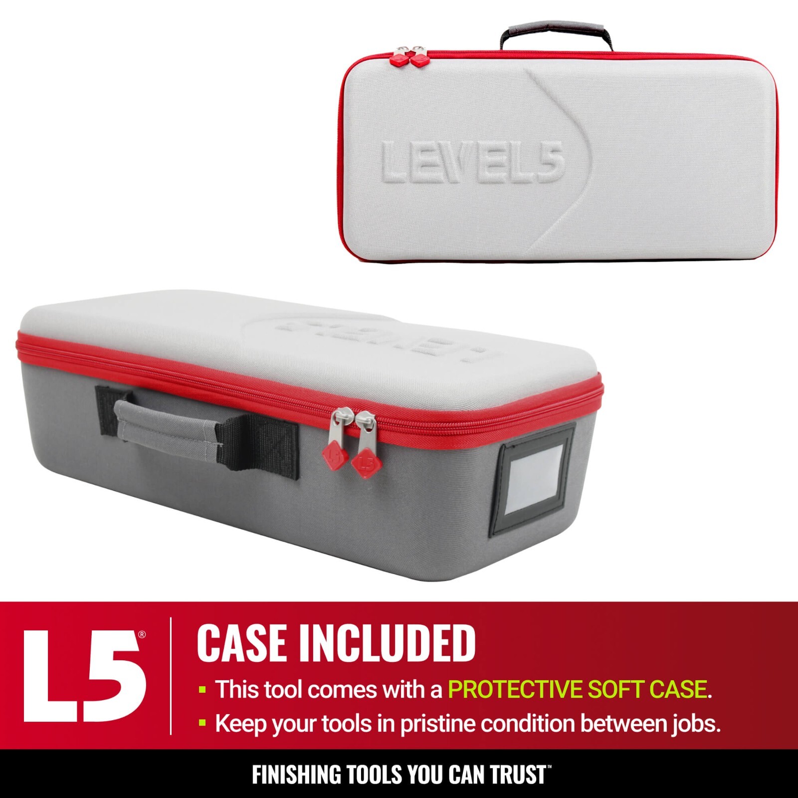 LEVEL5 Drywall Tools 12″ Flat Finishing Box [2nd Generation] 4-766
