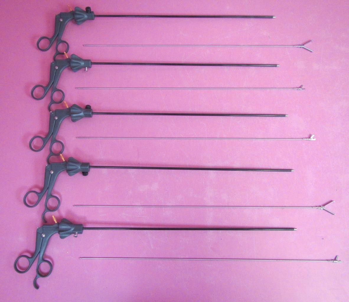 Stryker V.Mueller Snowden Pencer 8 Pc Bipolar 5mm Laparoscopic Instrument Set