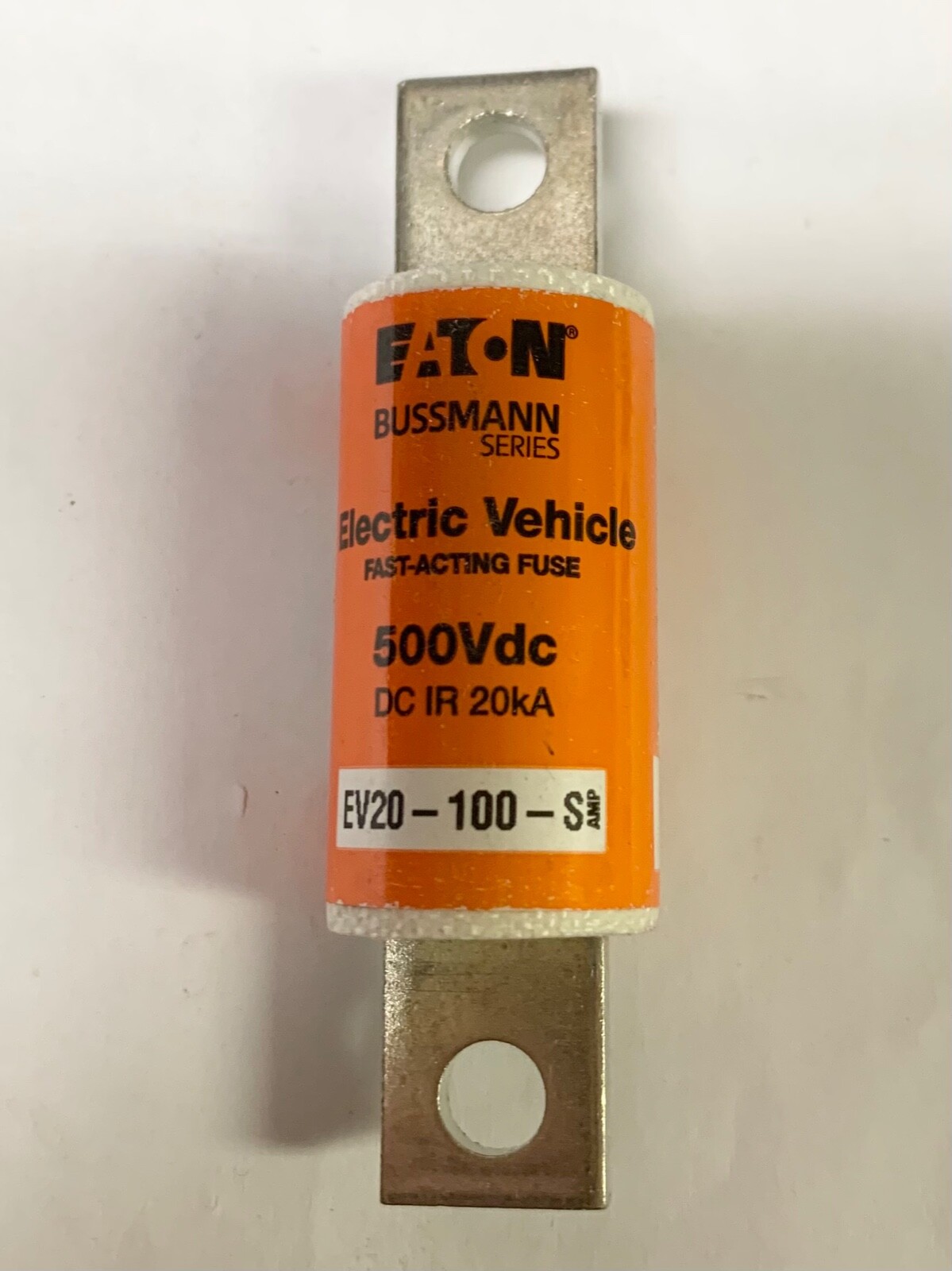 EATON BUSSMANN EV20 100 S 500 VDC Eletric Vehicle Fast Acting Fuse DC IR 20KA
