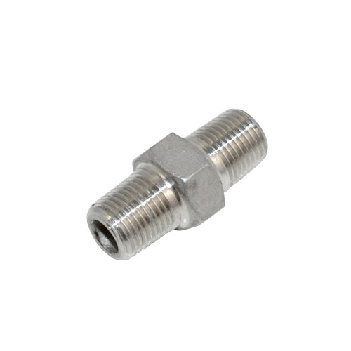 1/8″-3″ 1″ 1/2″ Male Pipe Fitting Hex Nipple NPT Stainless Steel SS304 connector