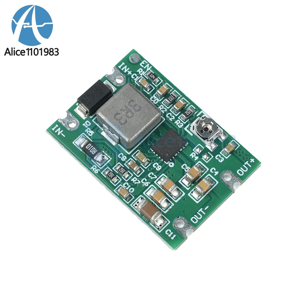 DC 3–20V to 1.2–18V Buck-Boost Module Regulated Power Supply Module for Battery