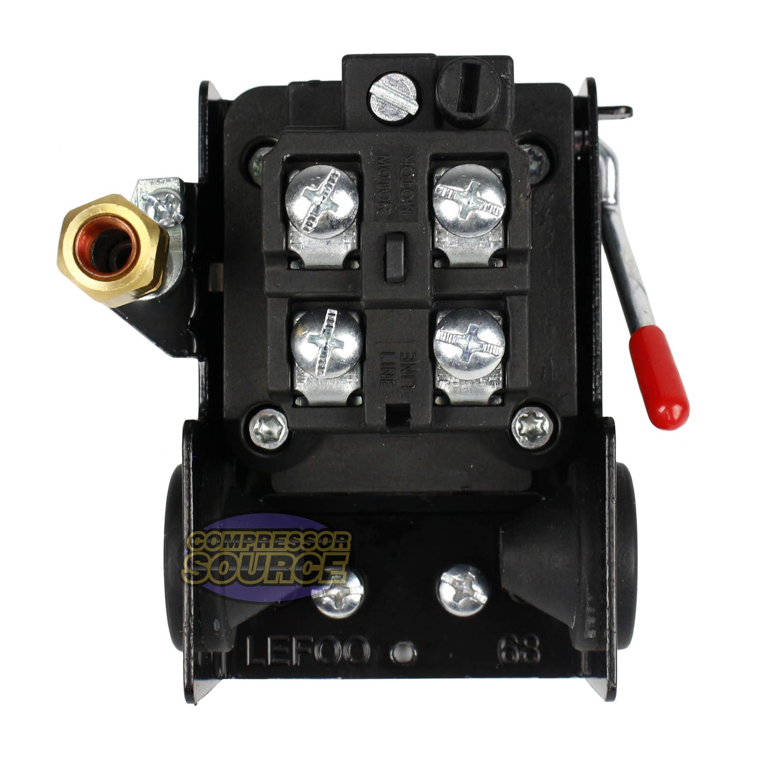 140-175 PSI 4 Port Pressure Switch Control with Unloader for Air Compressor
