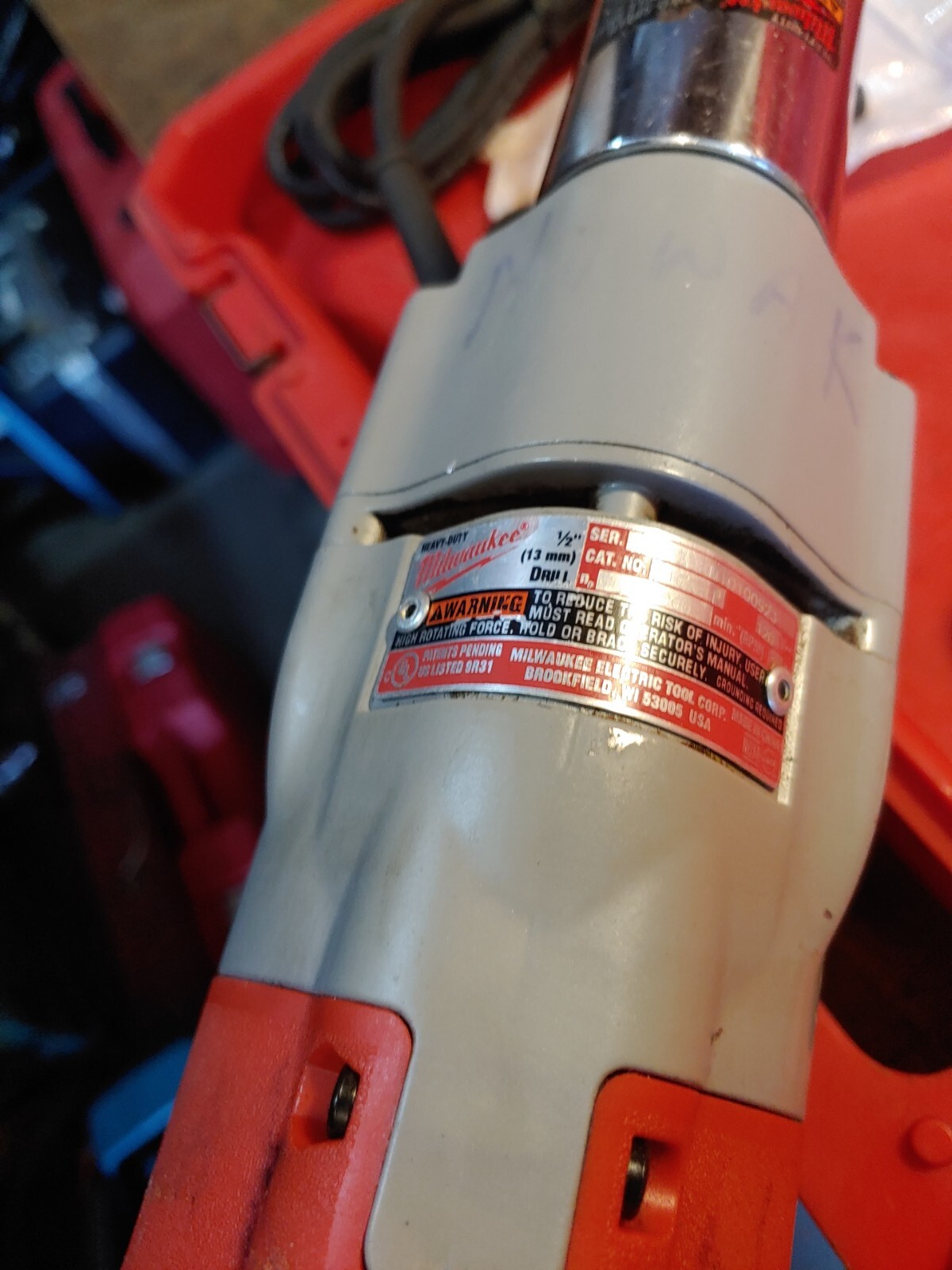 Milwaukee 1/2 Right Angle Drill 1107-1