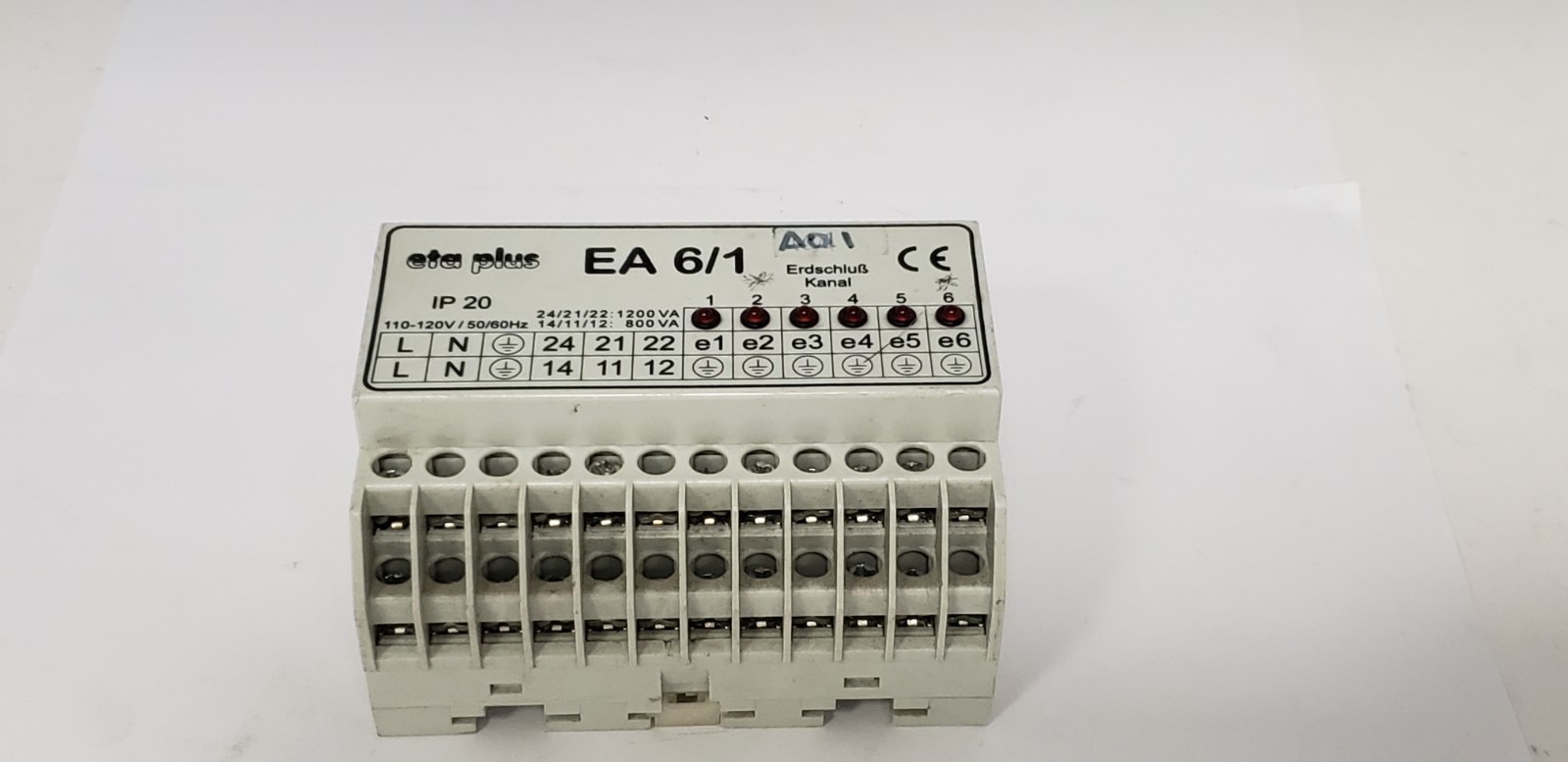 ETA PLUS EA 6/1 MONITOR CONVERTER CONTROLLER, 110-120V, 50/60Hz, IP 20