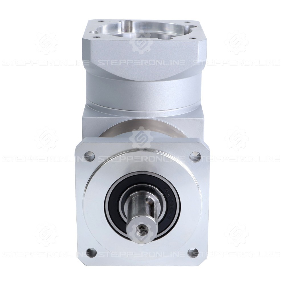 90 Degree Right Angle Planetary Gearbox Nema 34 Motor Reducer 14mm Input Shaft