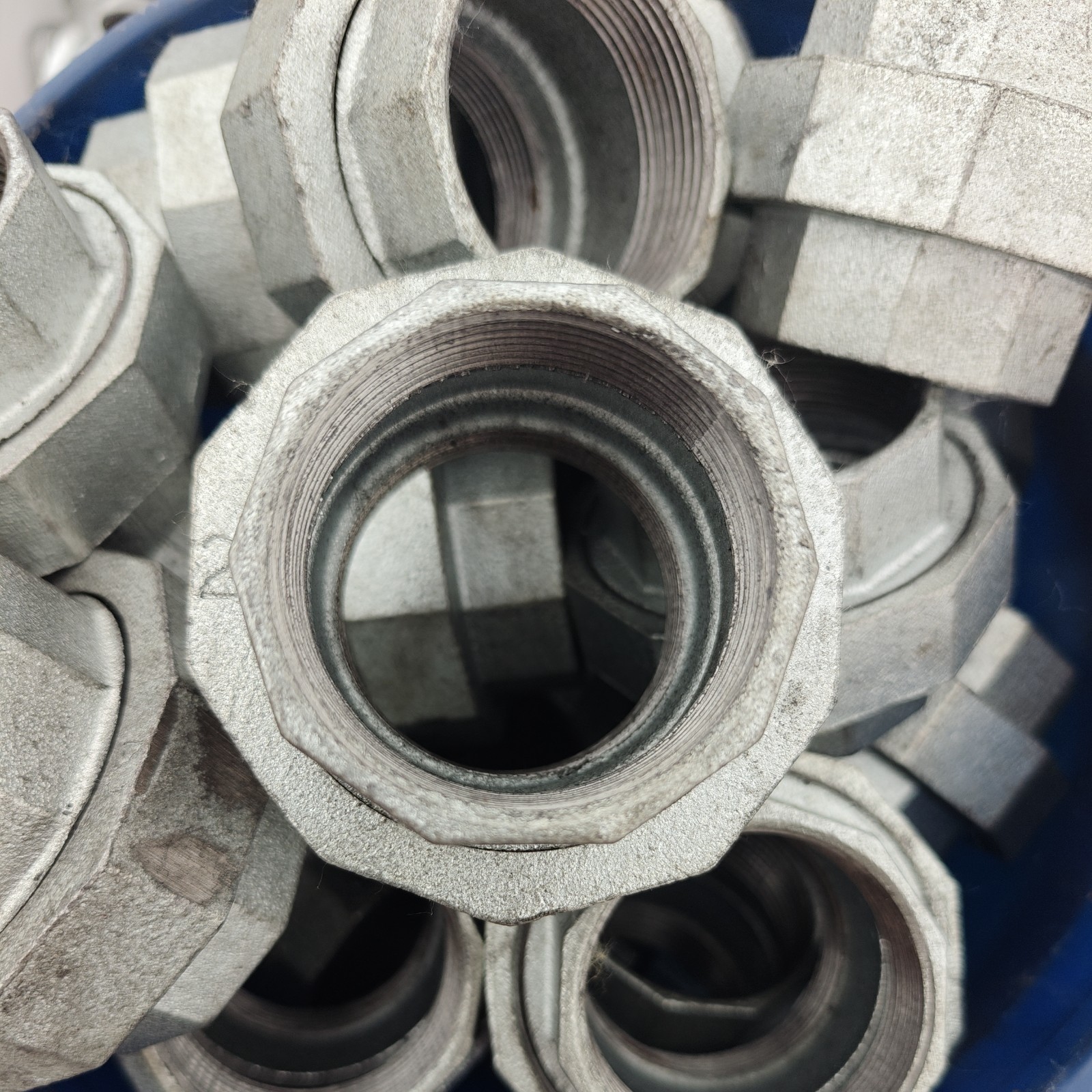 2″ Anvil Threaded Union Pipe Fitting Galvanized Malleable Iron