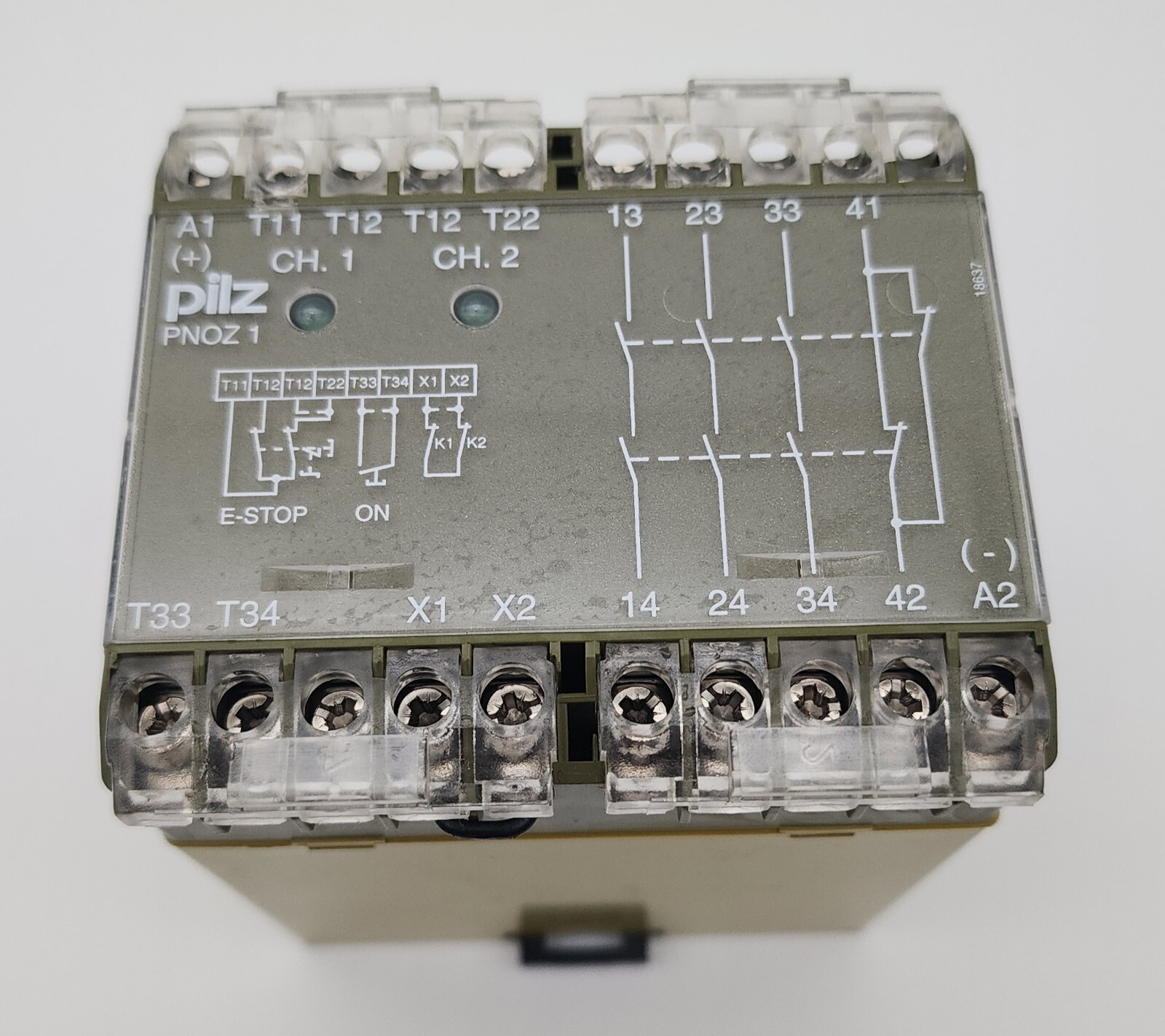 PILZ 475695 PNOZ 1 24VDC 3S 1O Safety Relay *NDA AVAILABLE*