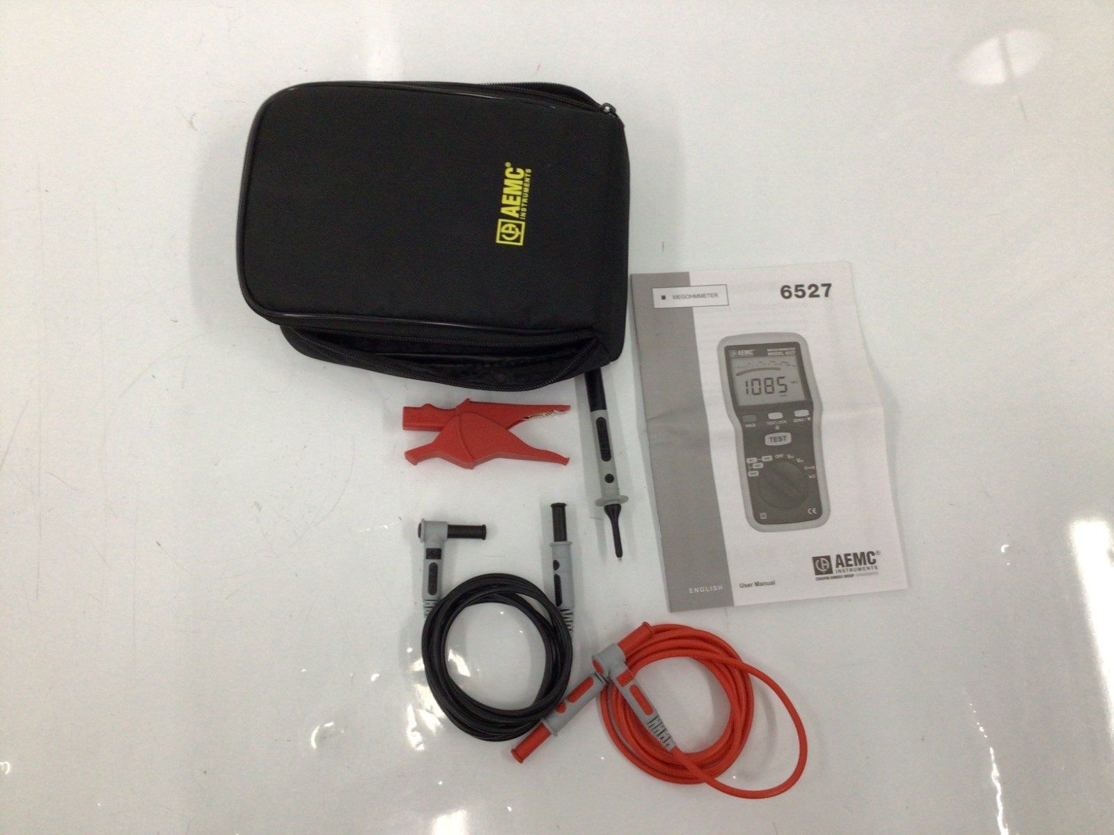Aemc Instruments Battery Operated Megohmmeter 6527 Aemc Instruments 6527