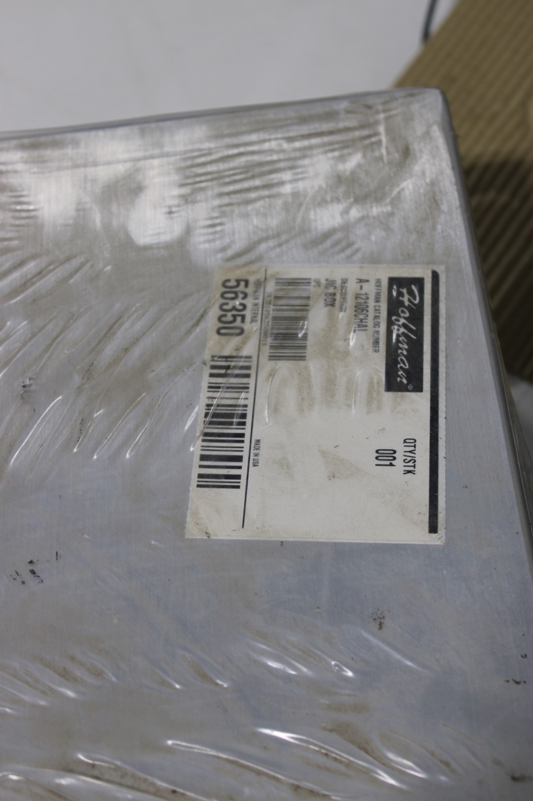 Hoffman Aluminum Jic Box w/ Hinged Cover 12x10x6 Inch – A-12106CHAL New